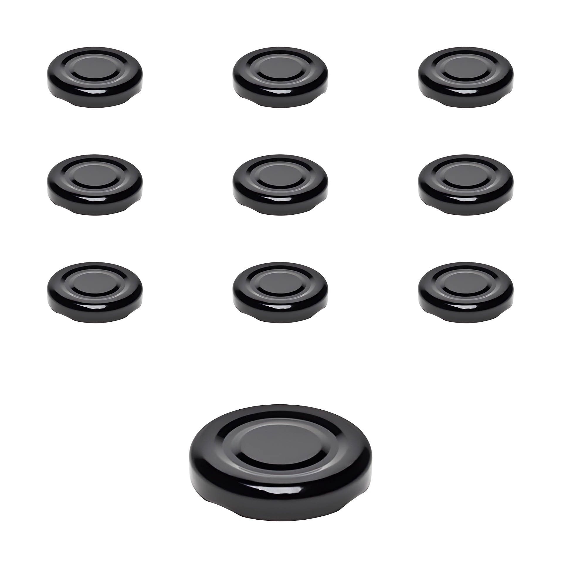 TO  38 schwarz past., 10 Stück