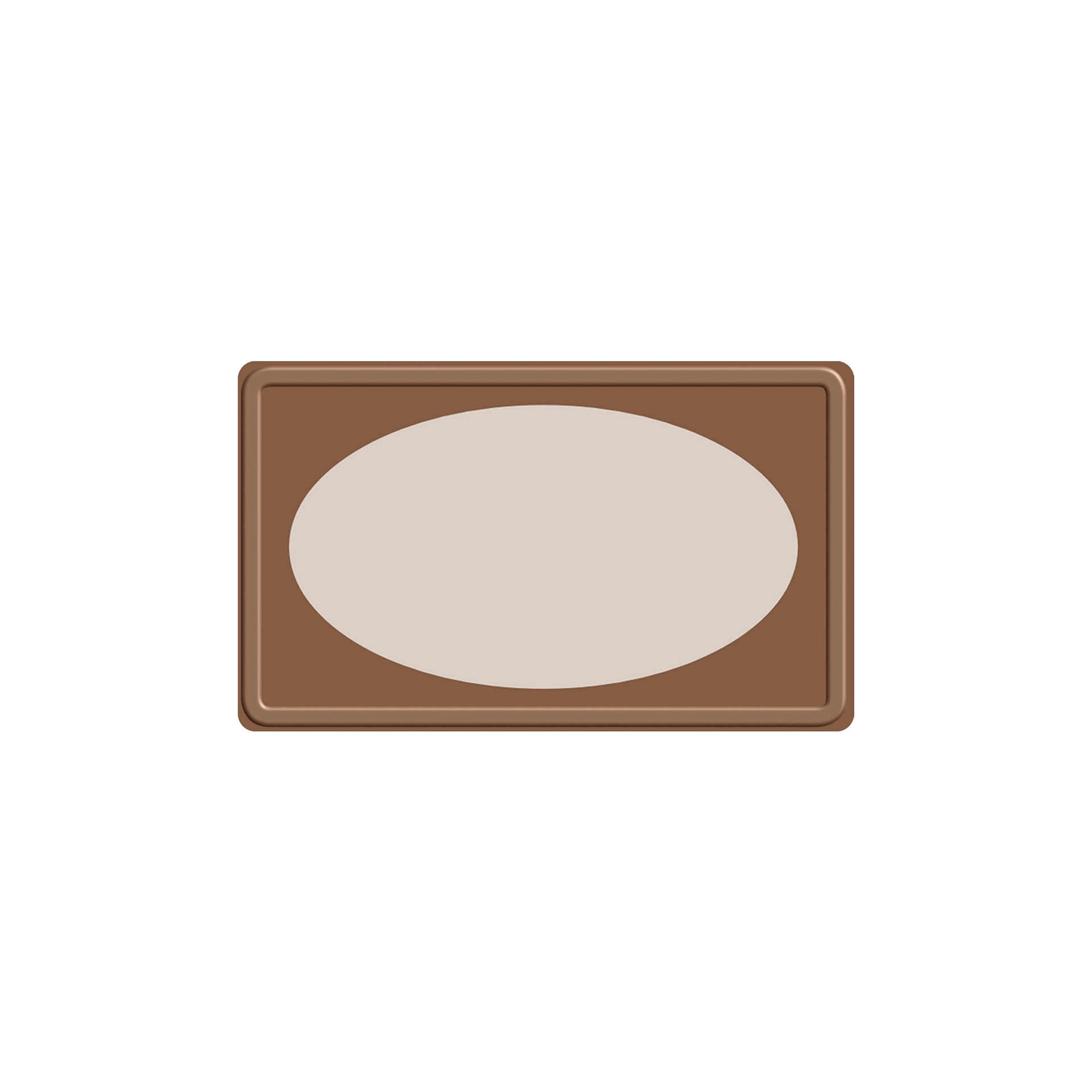 Etiketten 63 x 38 mm 'Bronze',  A5, 80 Stück