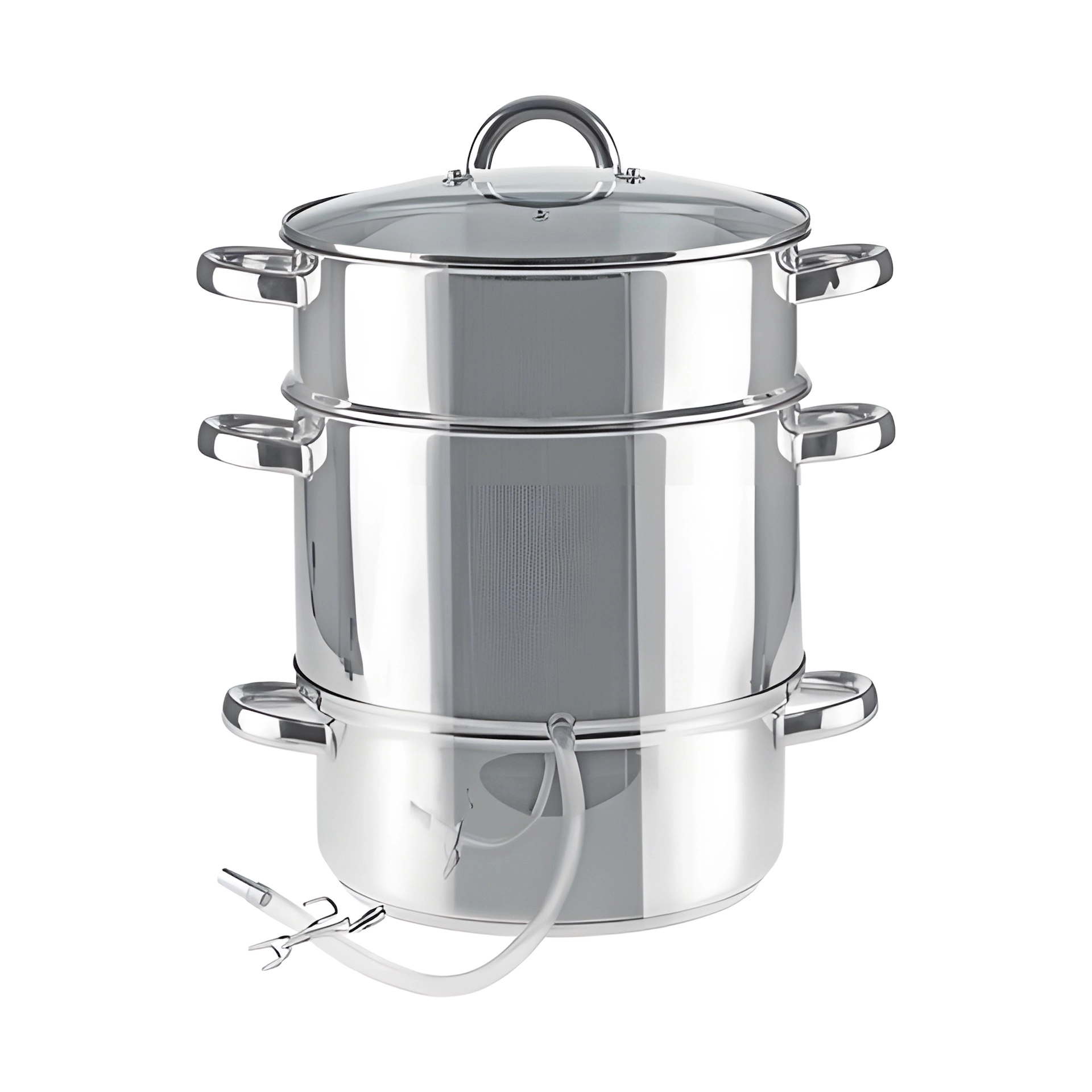 Entsafter 7 Liter Edelstahl ELO