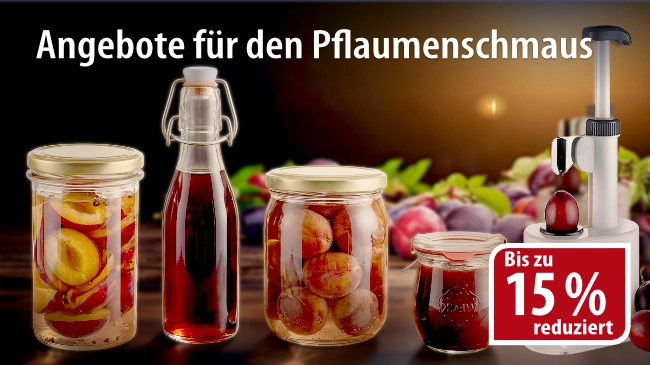 Jetzt für die Pflaumenzeit wappnen