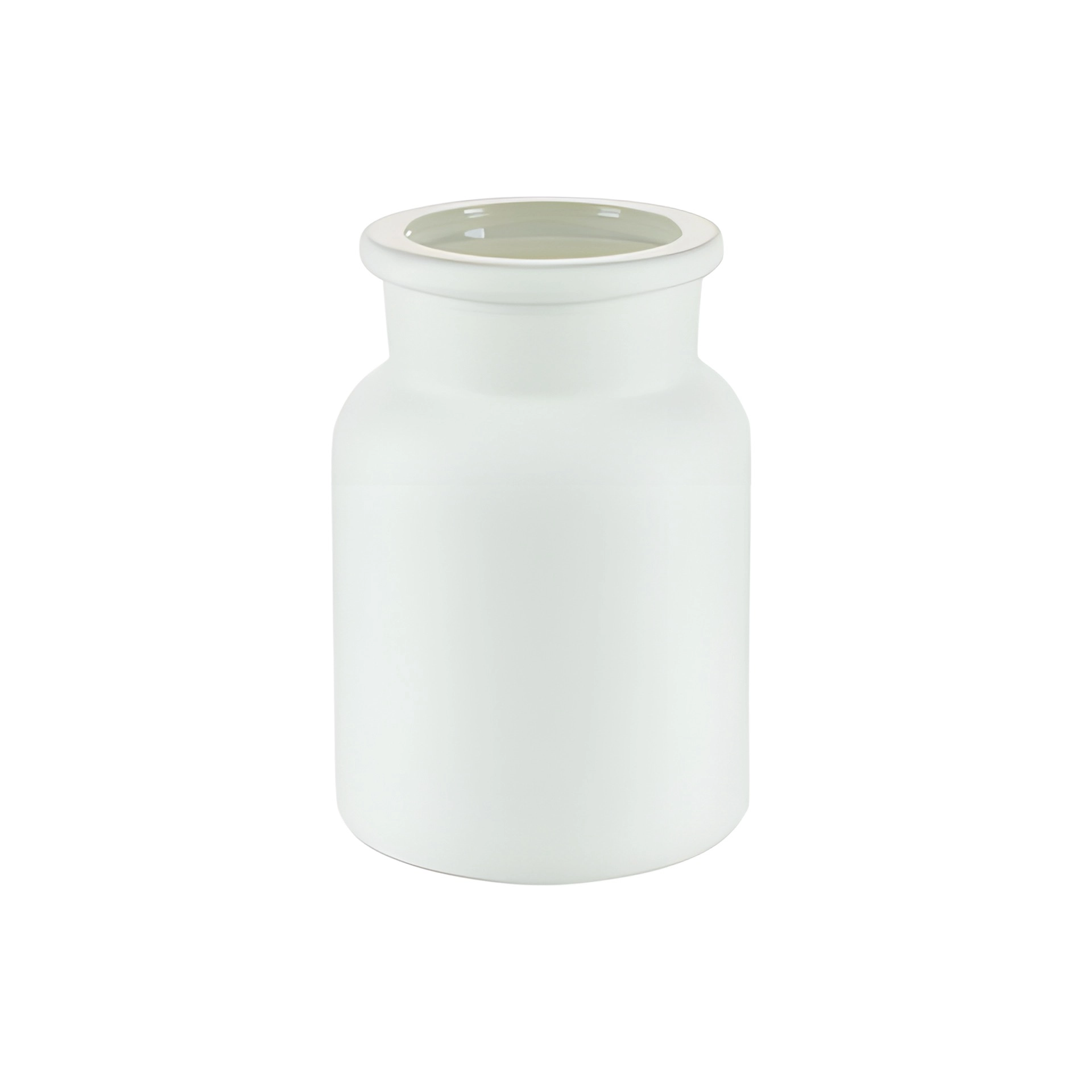 Korkenglas 150 ml weiß matt beschichtet