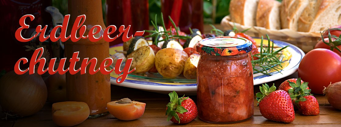 Erdbeerchutney
