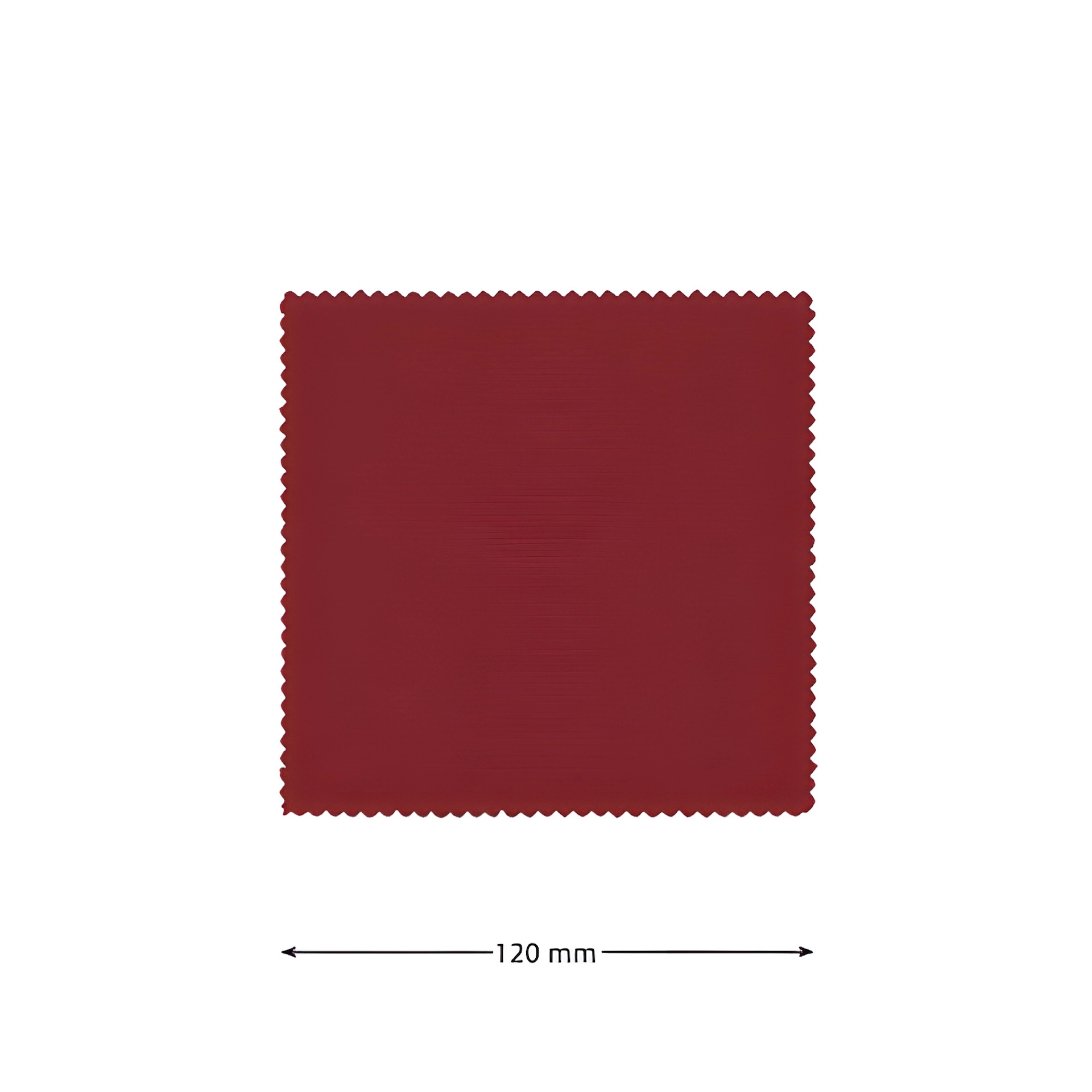 Deckchen 120 mm bordeaux