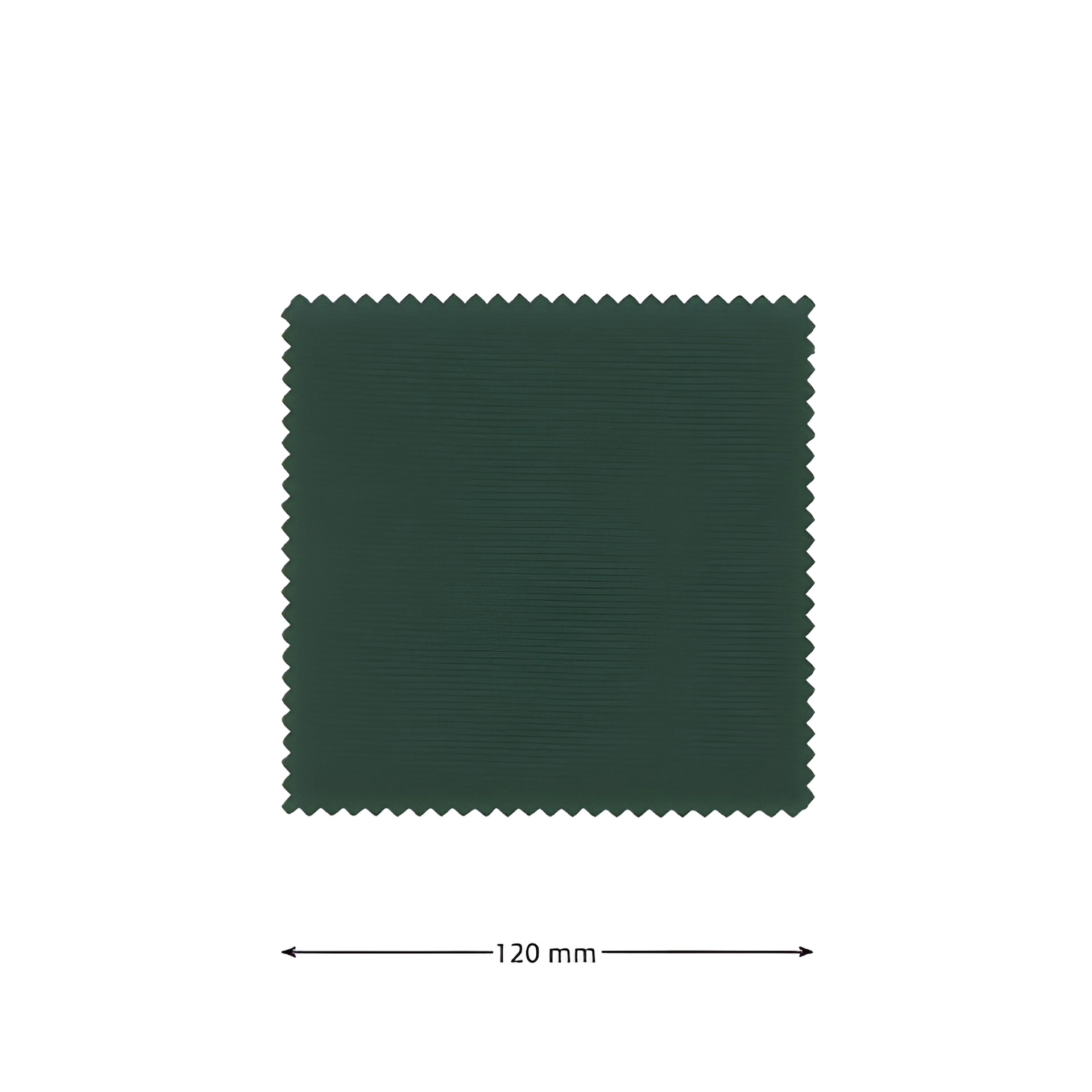 Deckchen 120 mm grün