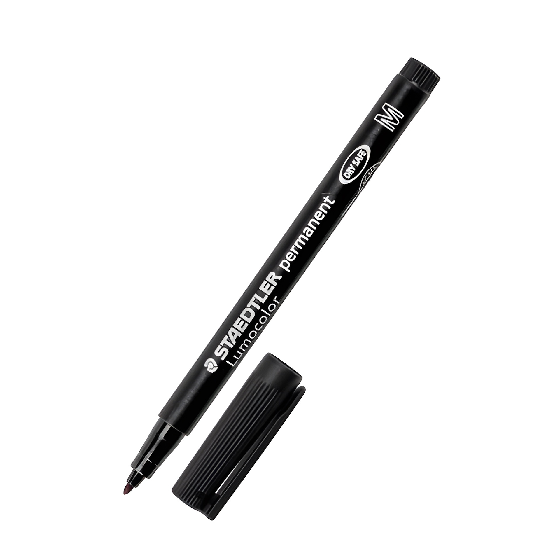 Permanent Marker Lumocolor schwarz M