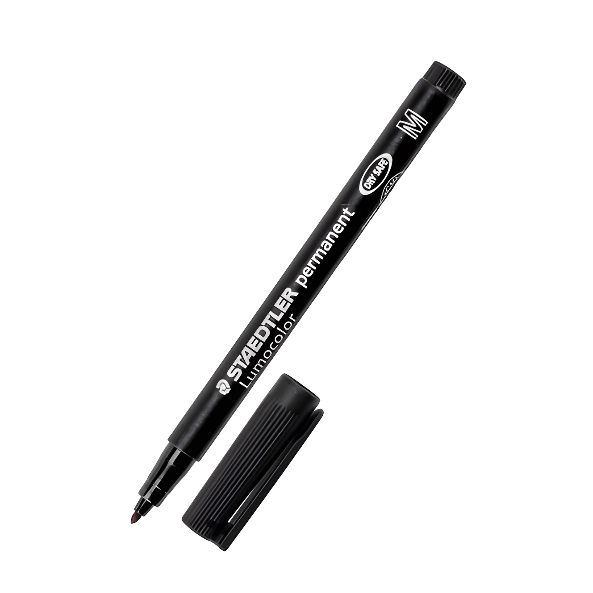 Permanent Marker Lumocolor schwarz M