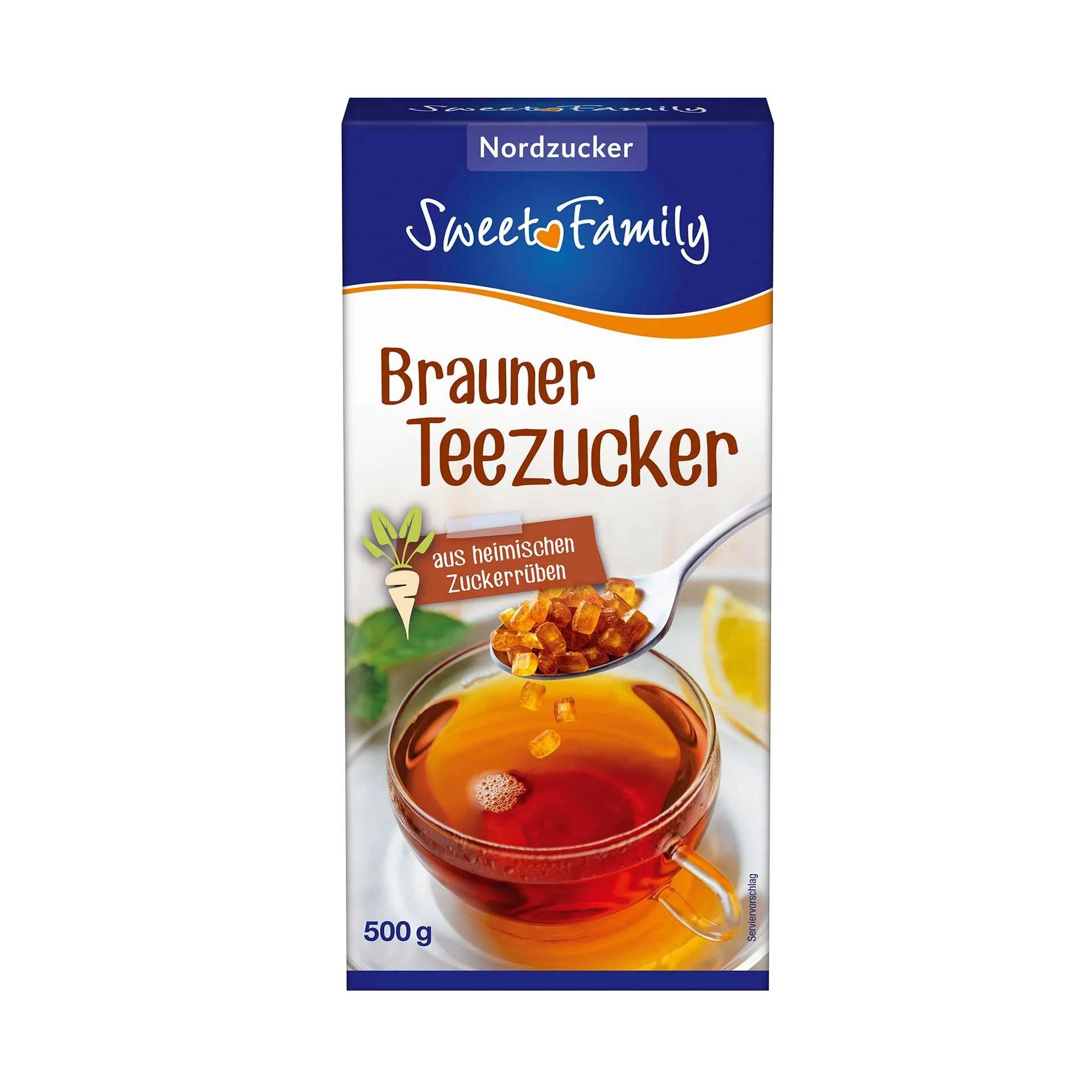 Brauner Teezucker, 500 g