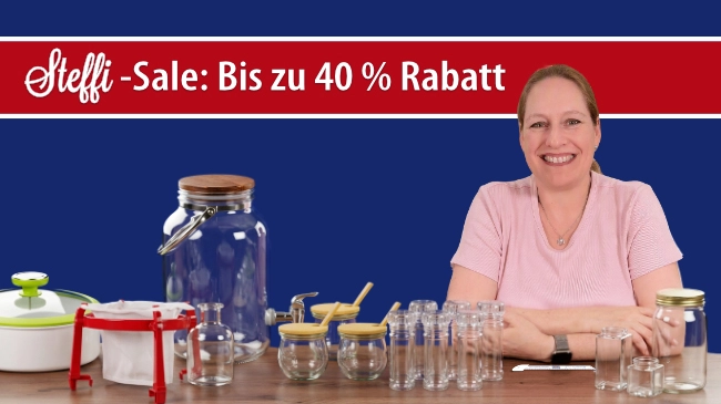 Steffi-Sale: Bis zu 40 % Rabatt