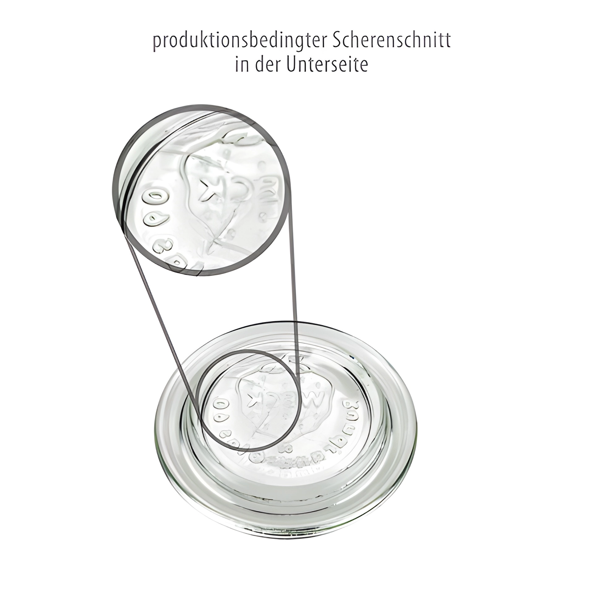 WECK-Glasdeckel  60 mm