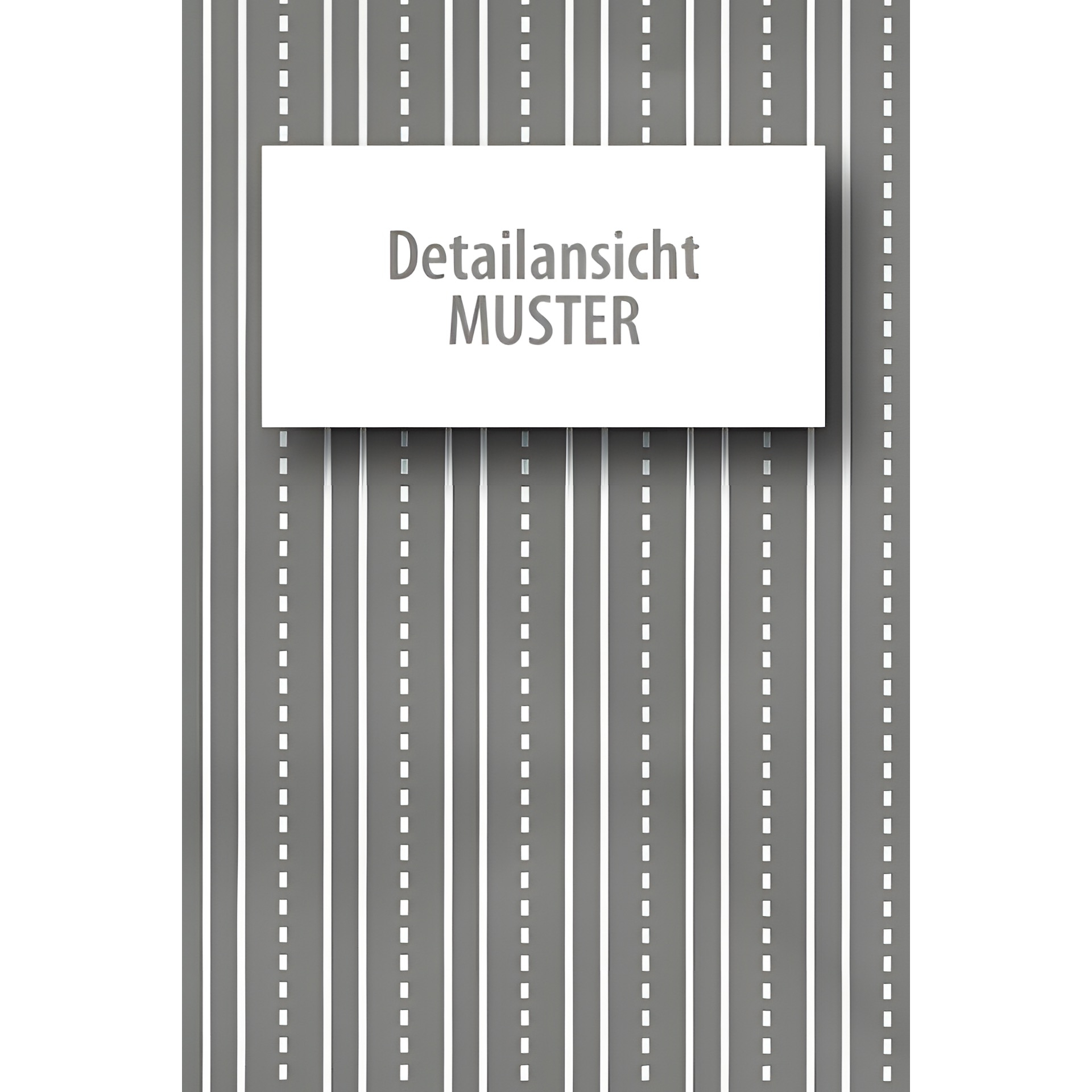 Geschenktüte 'Nadelstreifen' grau, klein