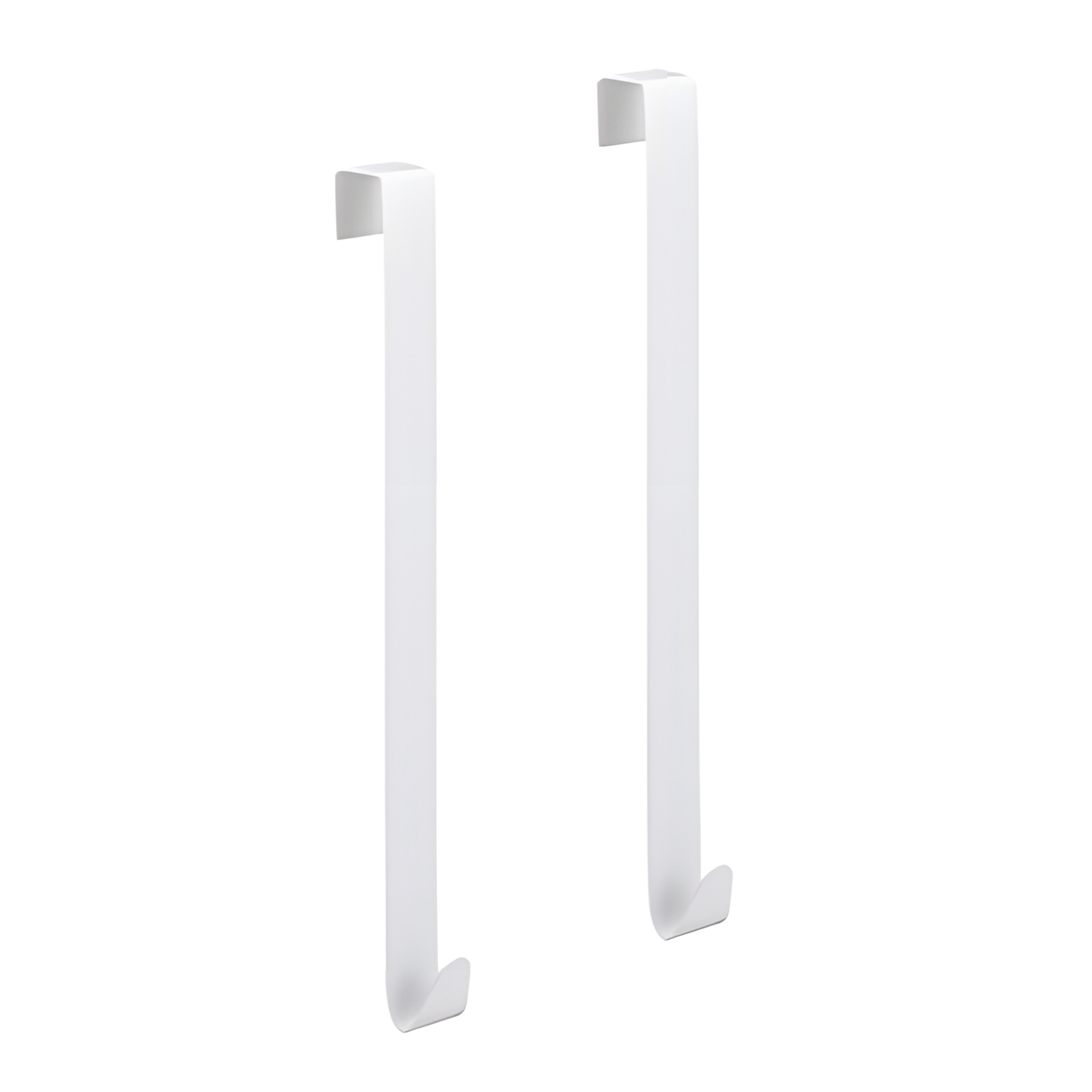 Tür- und Fensterhaken, Metall, 30 cm, weiß, 2 Stück