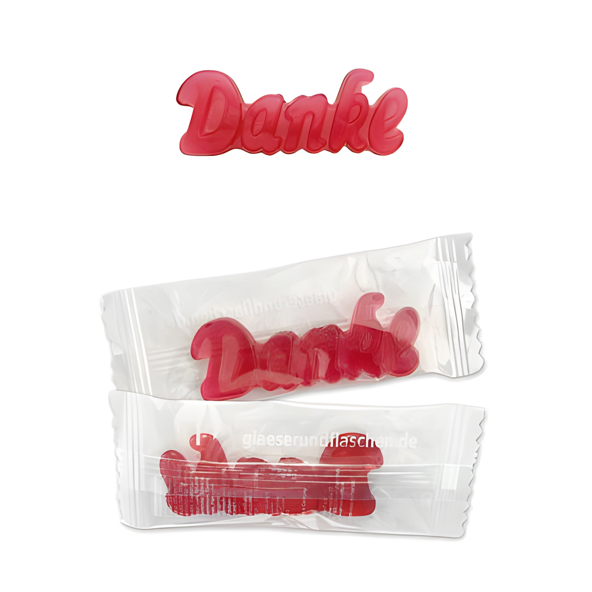 Fruchtgummi 'Danke', 12 g