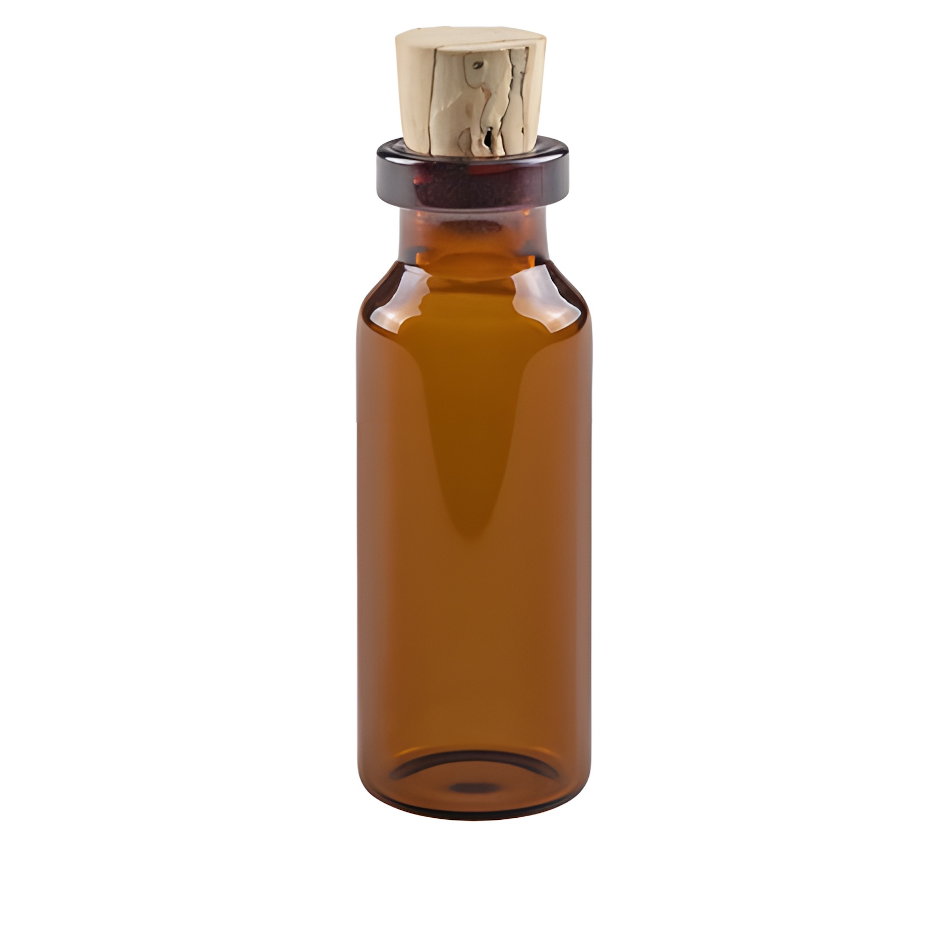 Minikorkenglas 5 ml braun