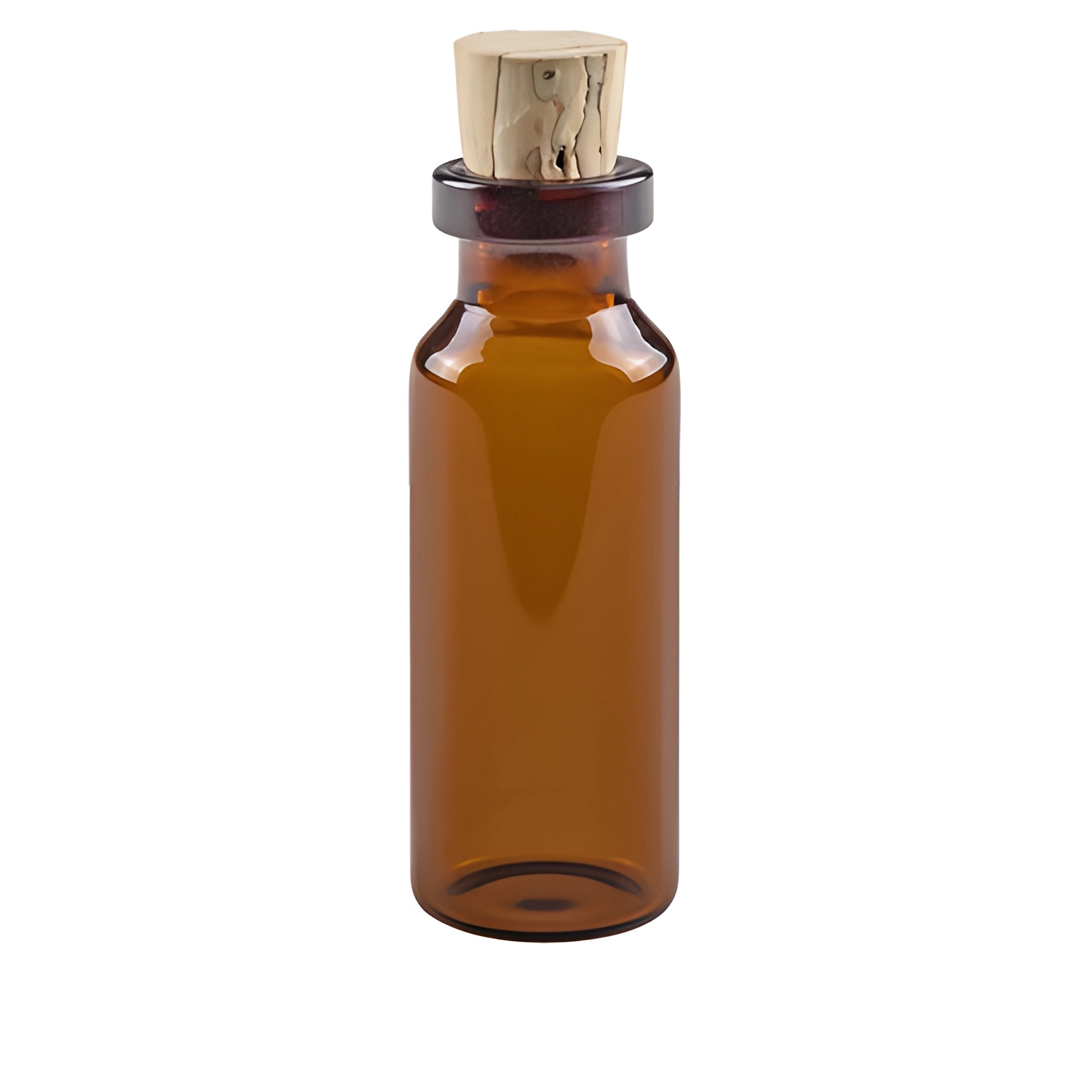 Minikorkenglas 5 ml braun