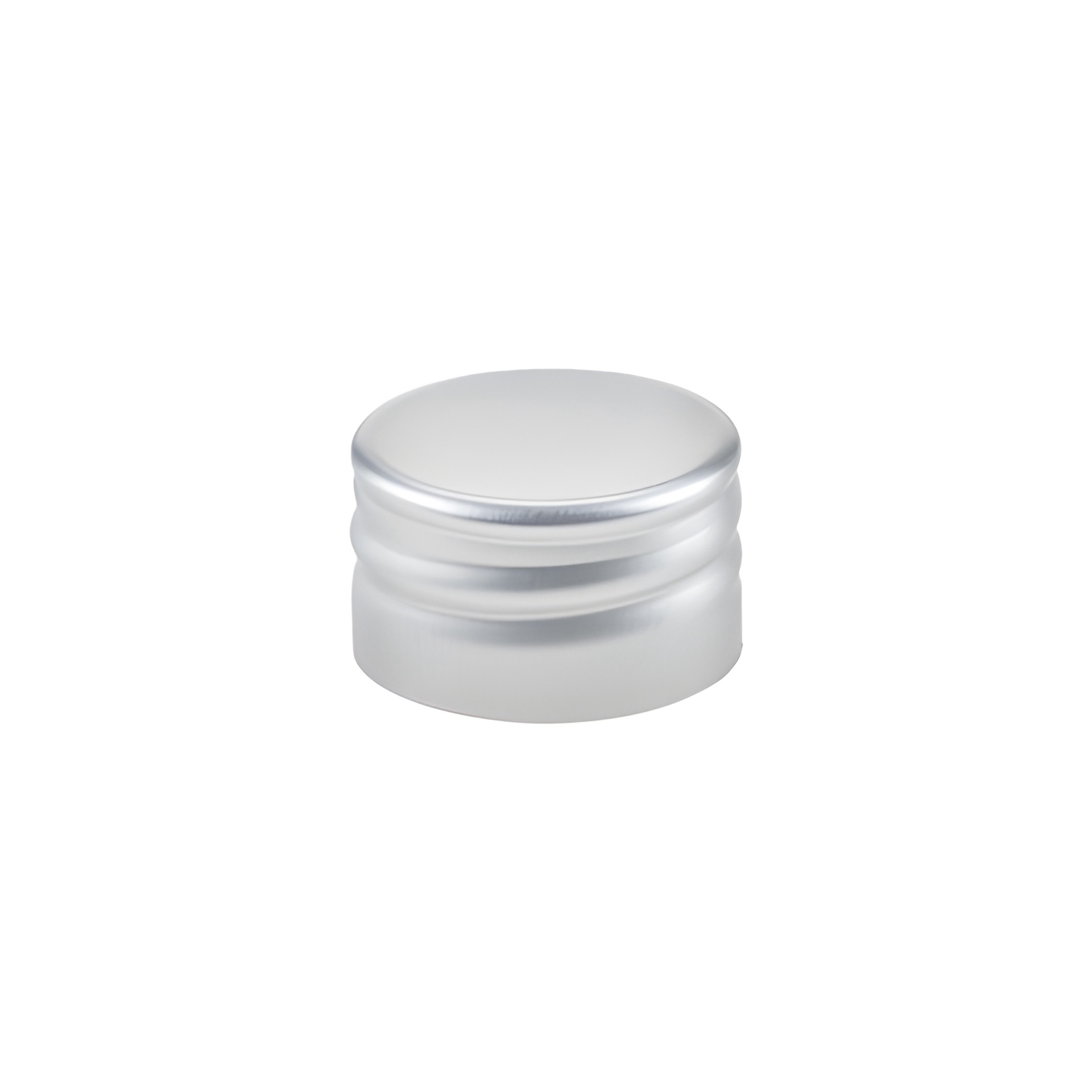 PP 28 silber Aluminium ohne Rollrand Typ B