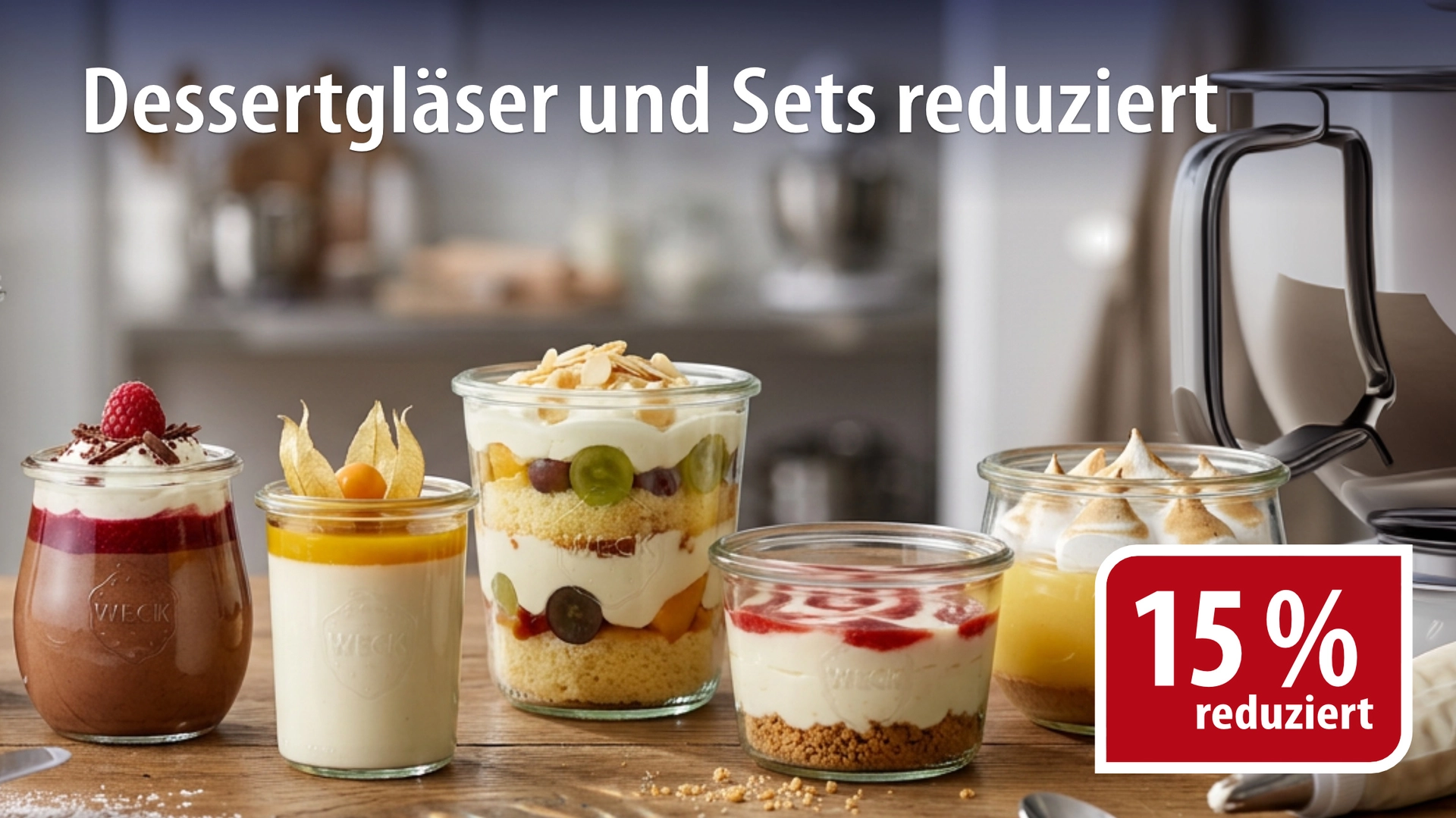 Dessertgläser im Angebot