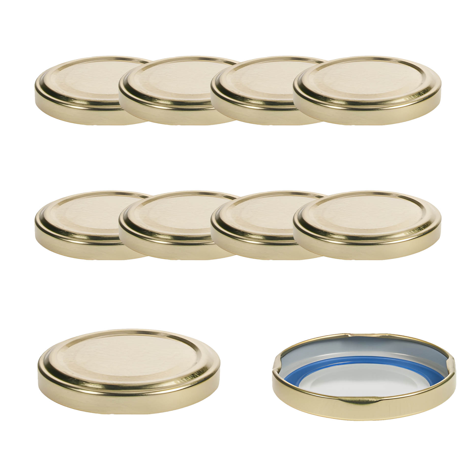 TO  82 gold für Kaltabfüllung BLUESEAL, 10 Stück