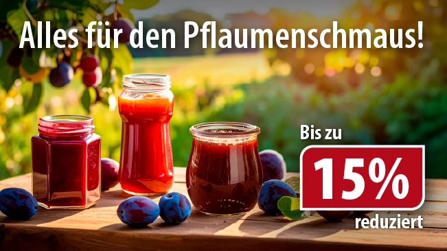 Passende Artikel zur Pflaumenzeit reduziert