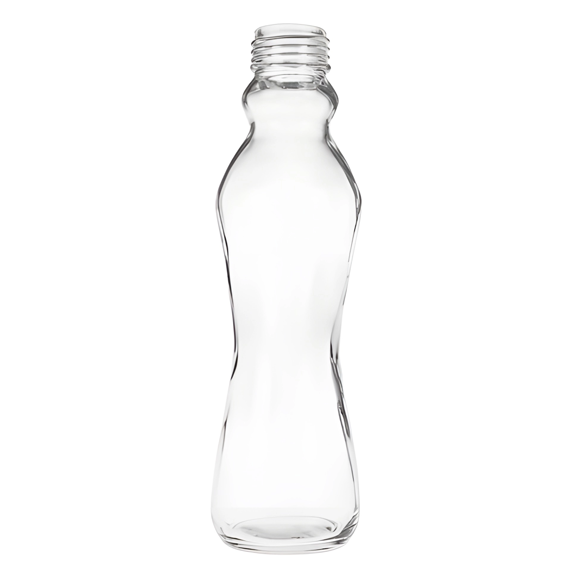 Glasflasche 500 ml klar