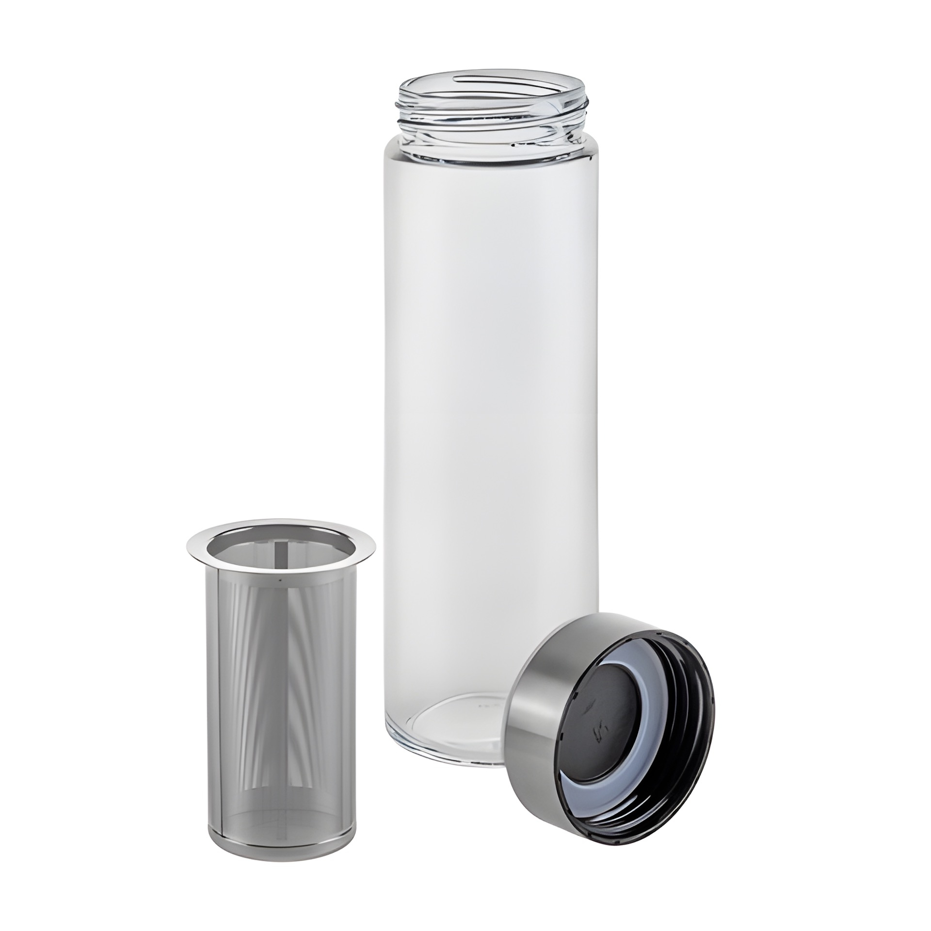 Glasflasche Simax 'Exclusive'  500 ml mit Siebeinsatz