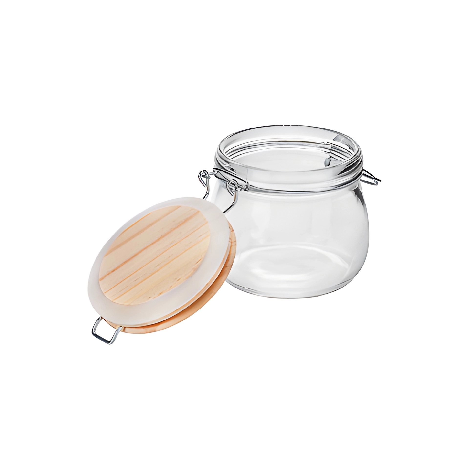 Bügelglas  600 ml mit Tafel