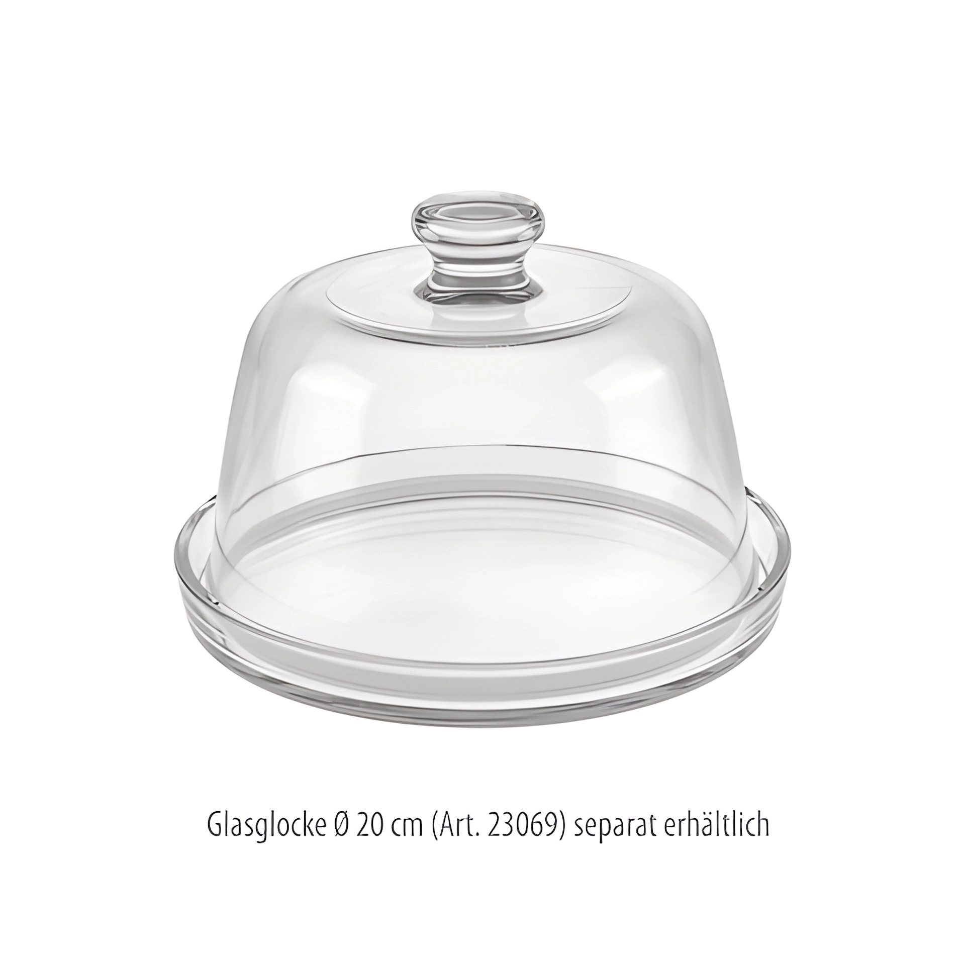 Glasteller Ø 22 cm
