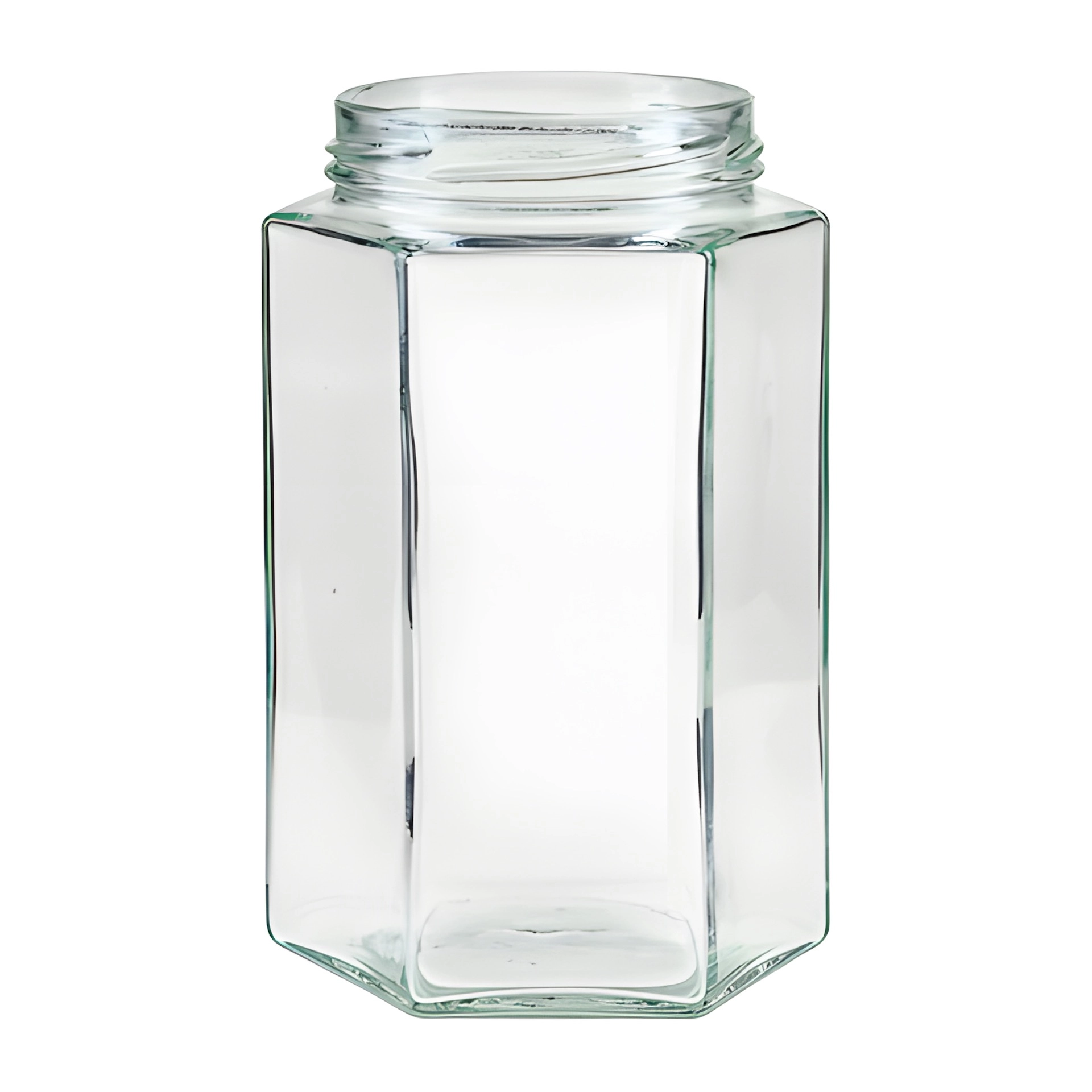 Sechskantglas 480 ml