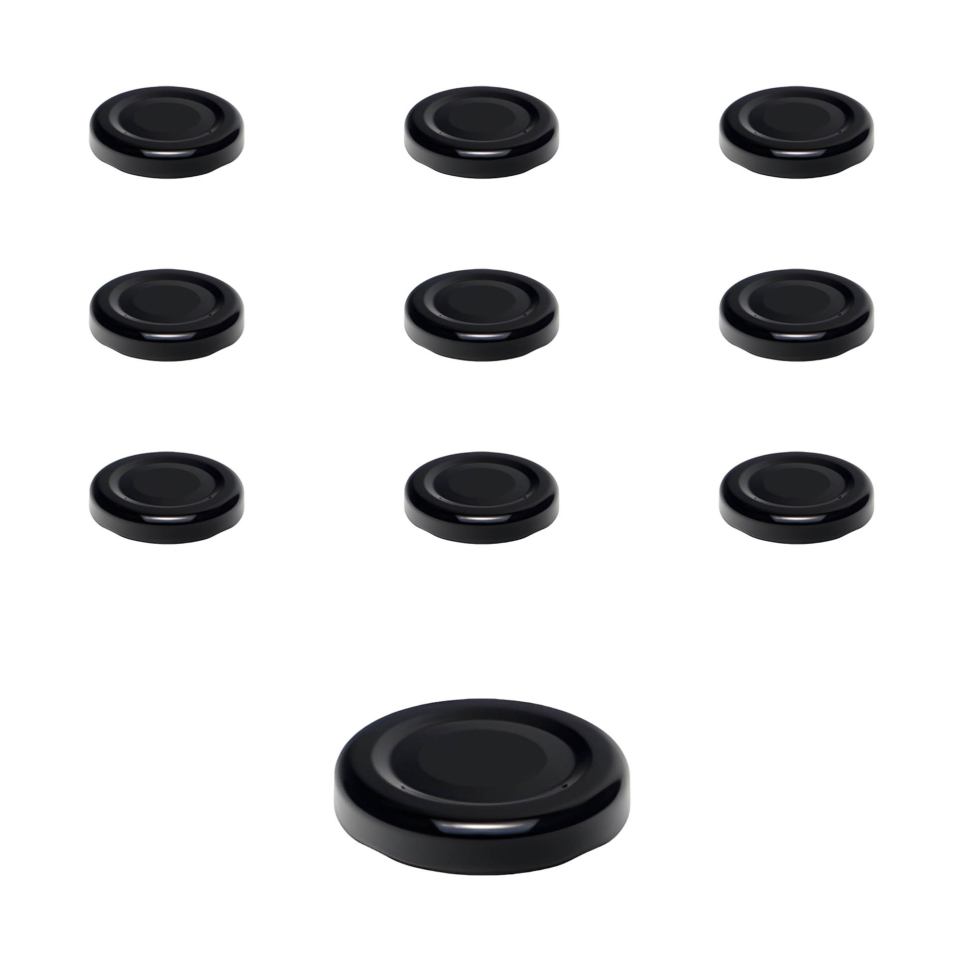 TO  43 schwarz past., 10 Stück