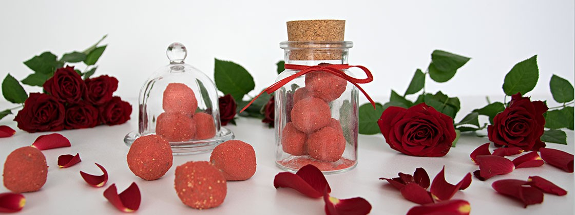 Selbstgemachte Pralinen