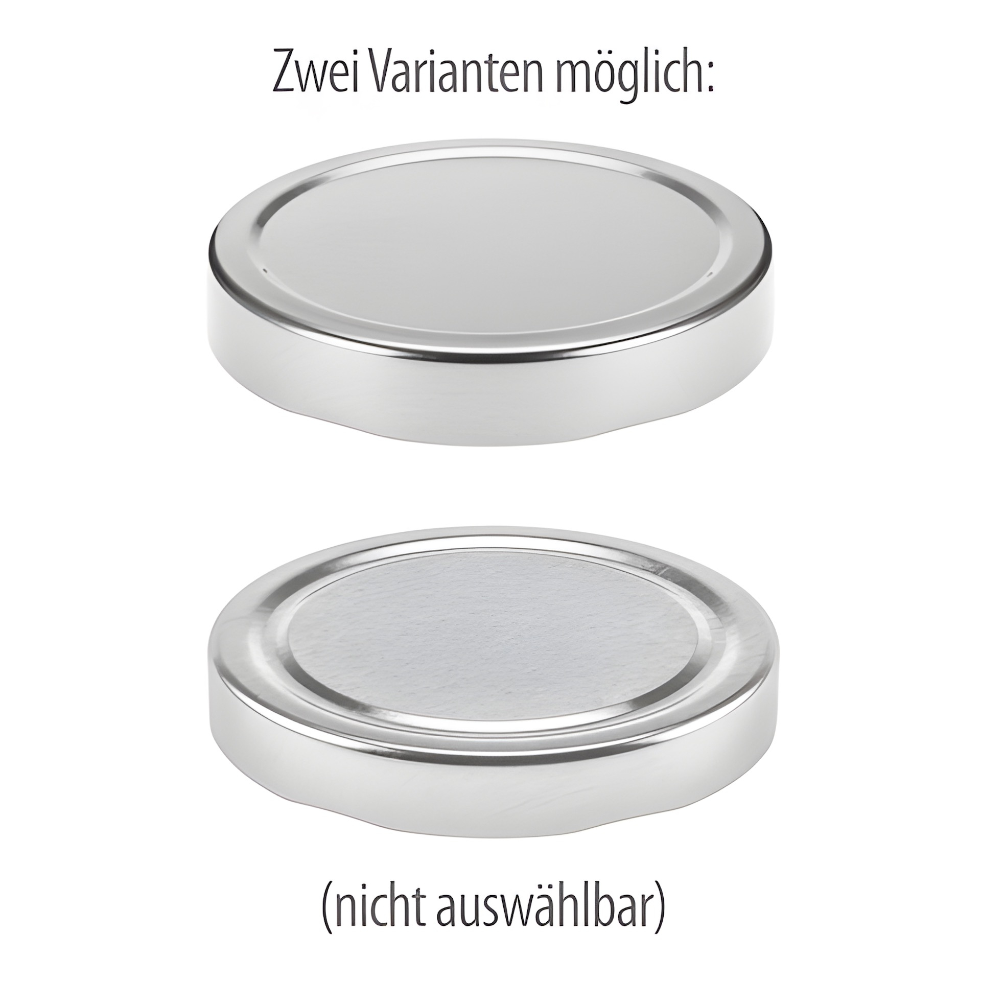 TO 82 Deep silber past., 10 Stück