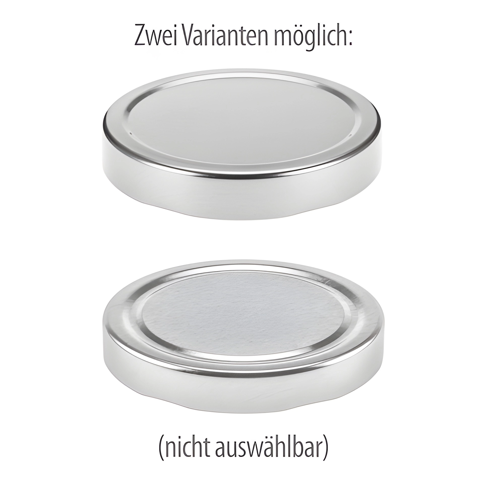 TO 82 Deep silber past., 10 Stück