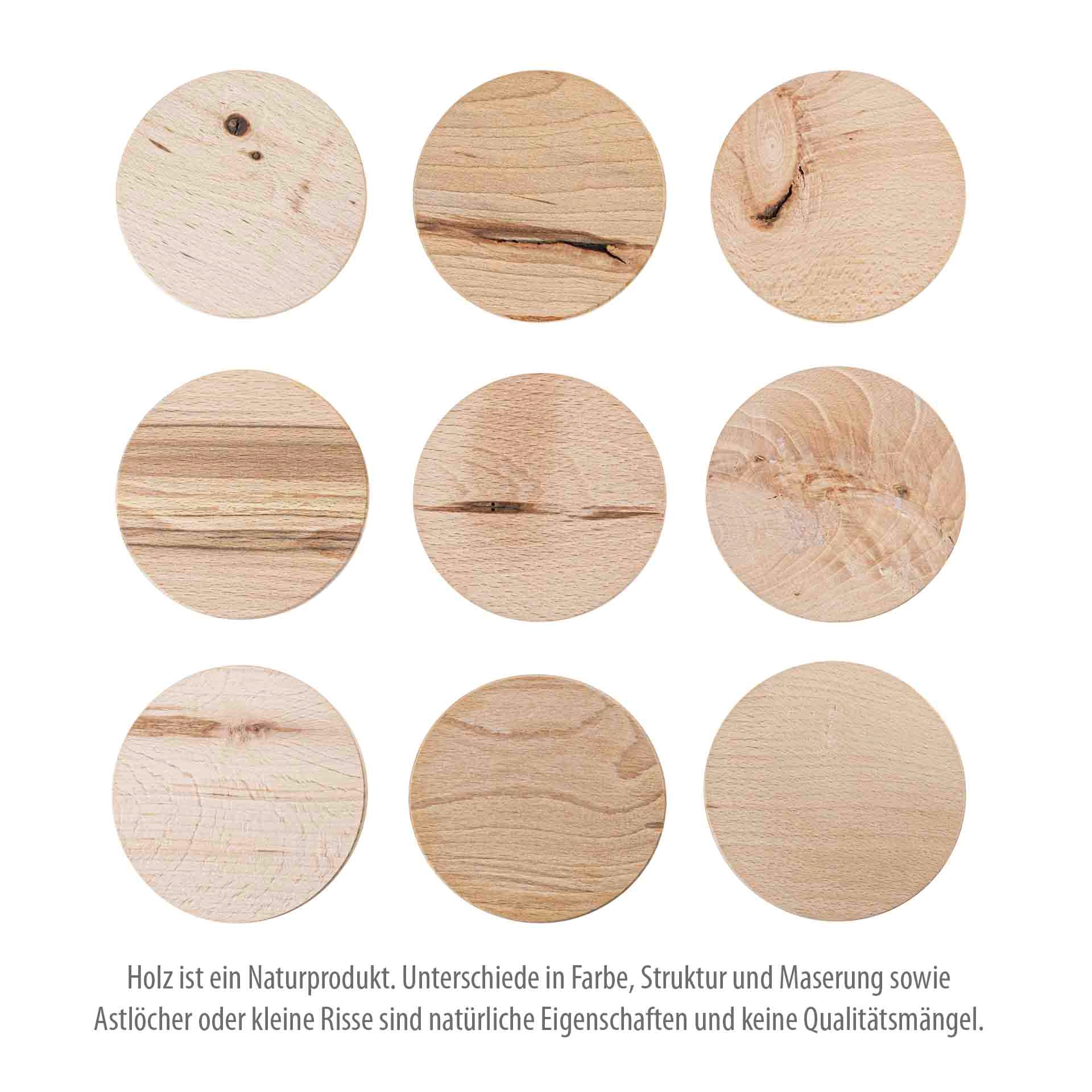 Holzdeckel Ø 100 mm