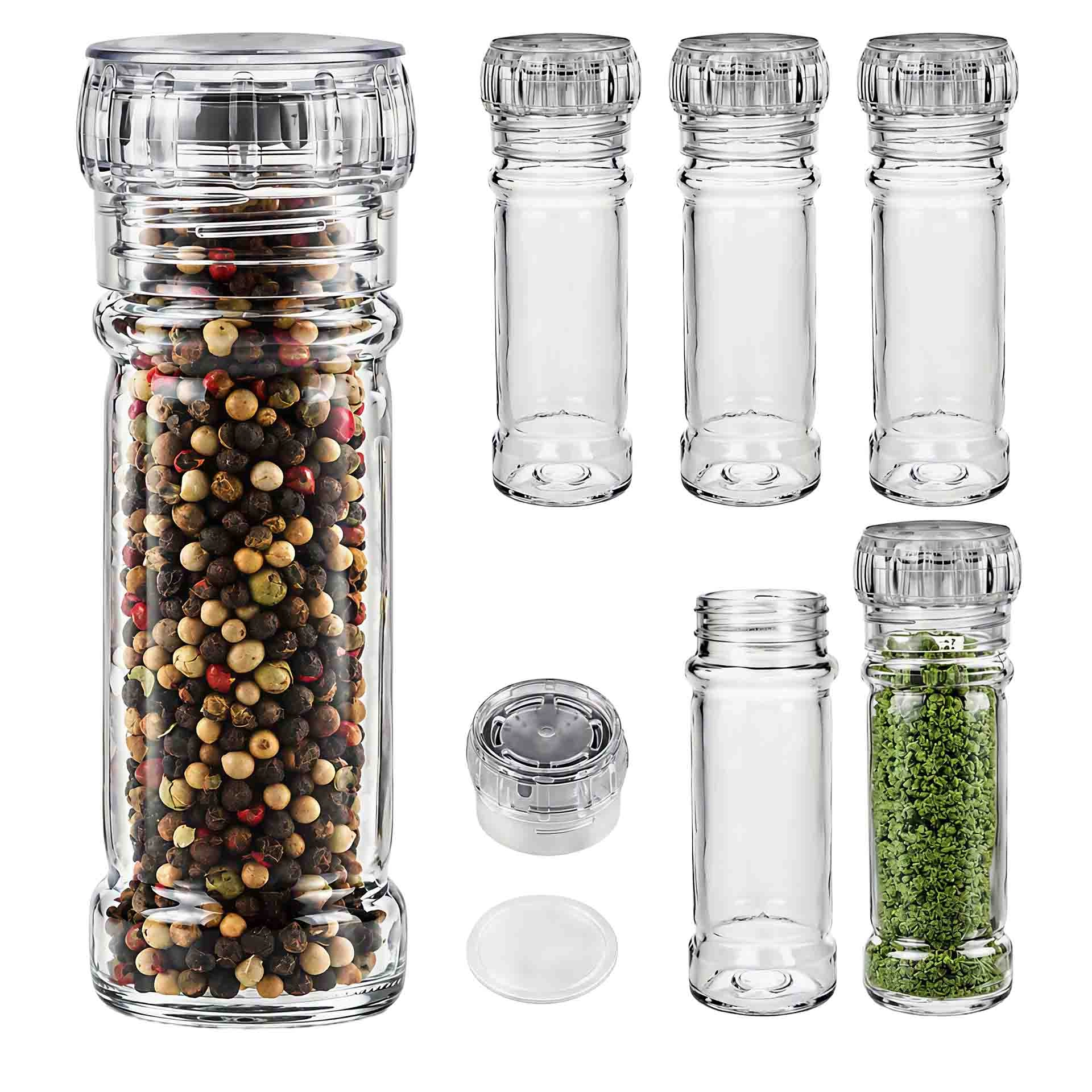 Gewürzmühle 110 ml, 6er Set