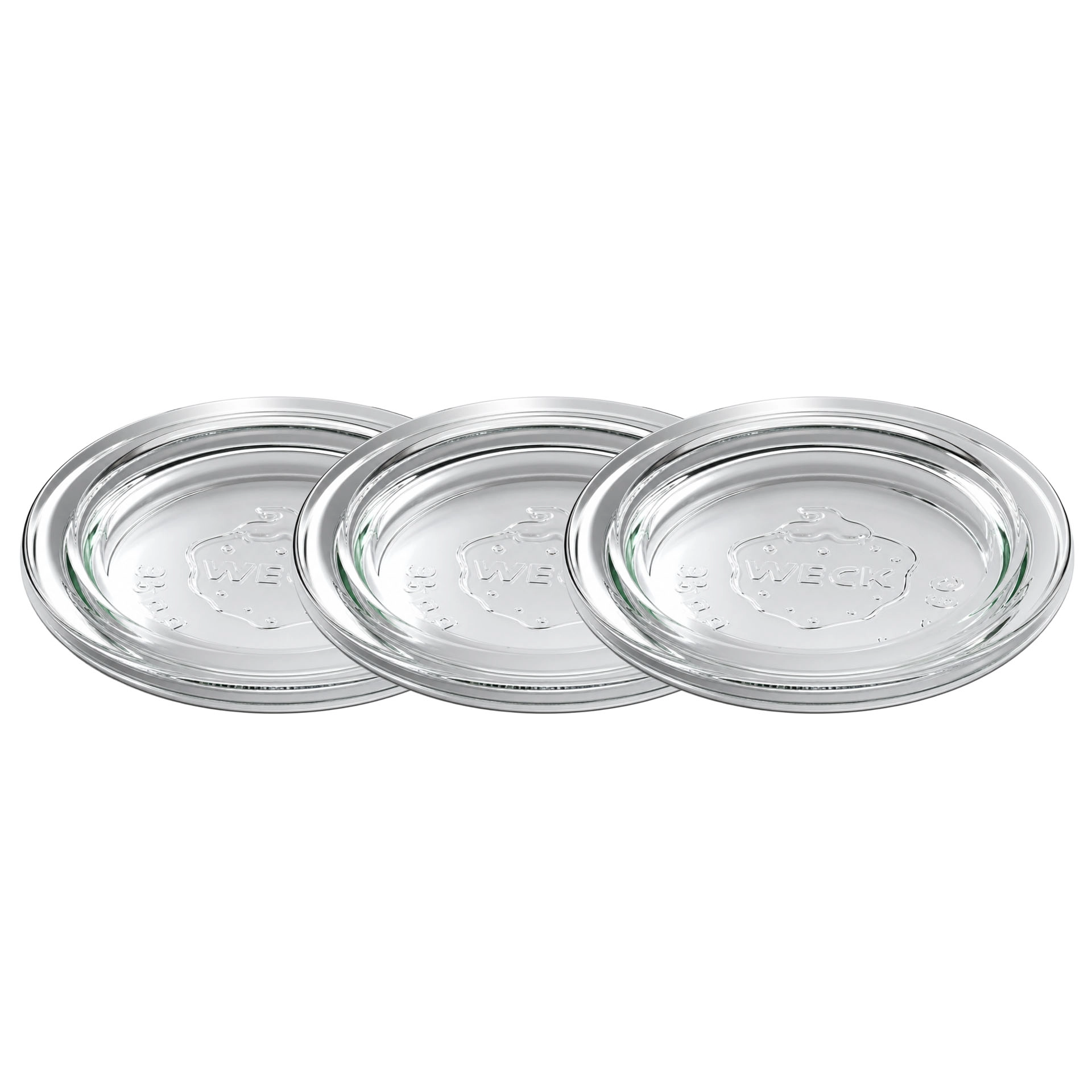 WECK-Glasdeckel 60 mm, 3 Stück