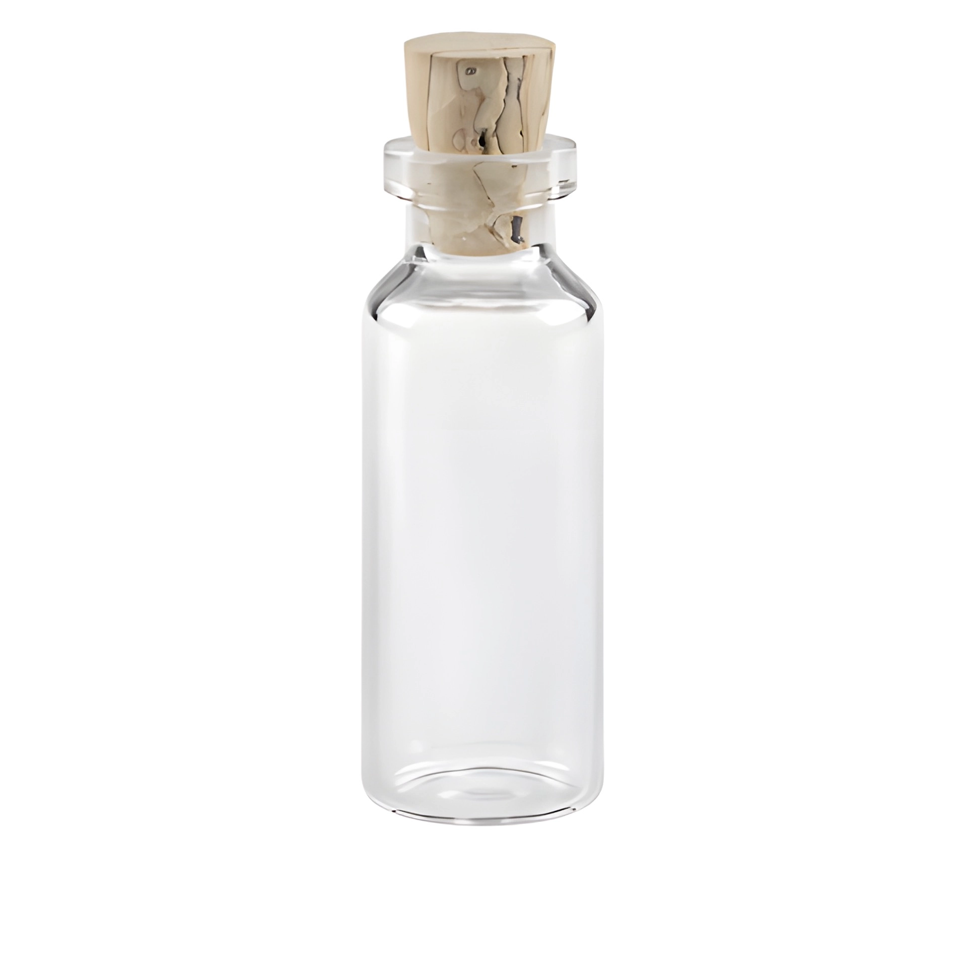 Minikorkenglas 5 ml weiß