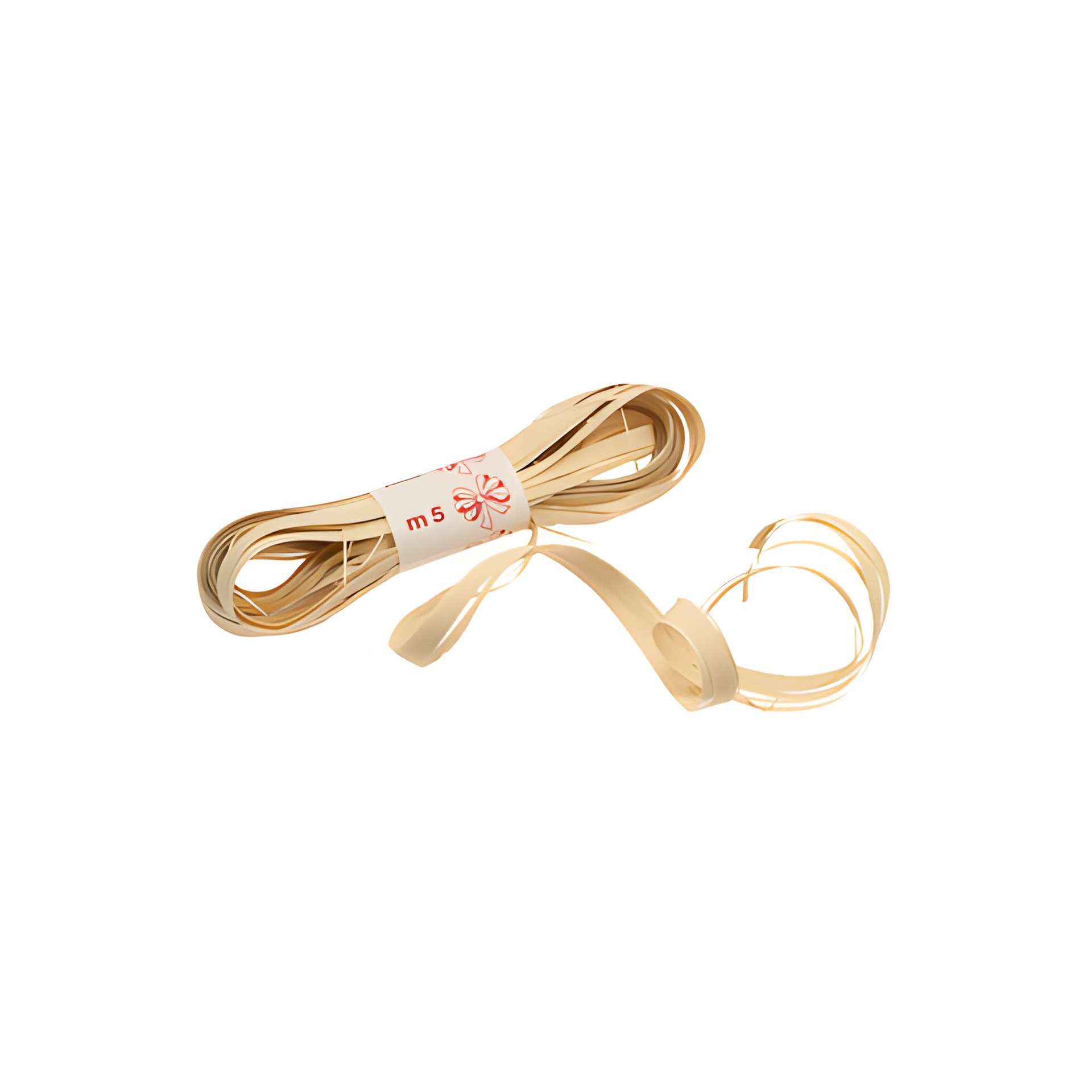 Faser-Raffia 5 m, creme