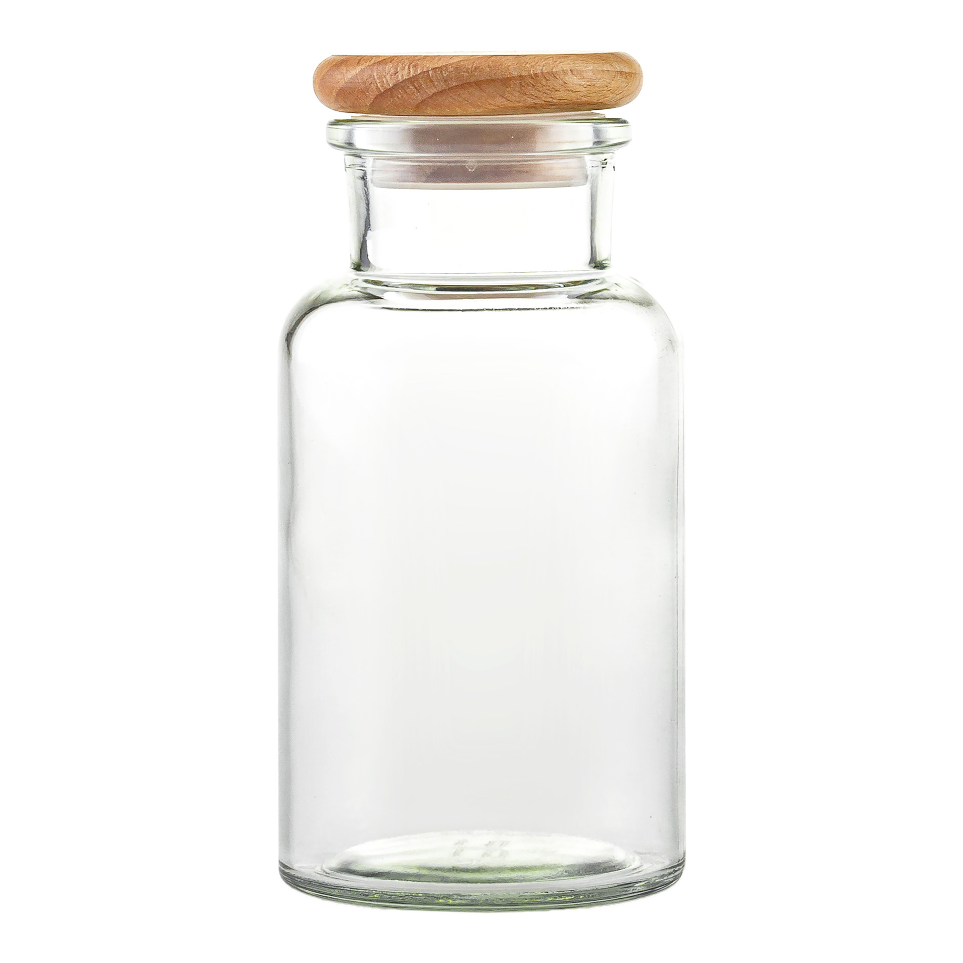 Korkenglas  300 ml rund