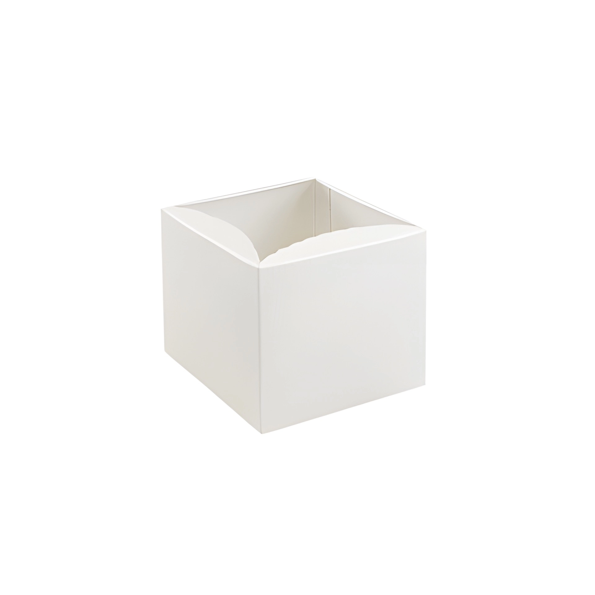 Geschenkbox 100 x 100 x 90 mm weiß