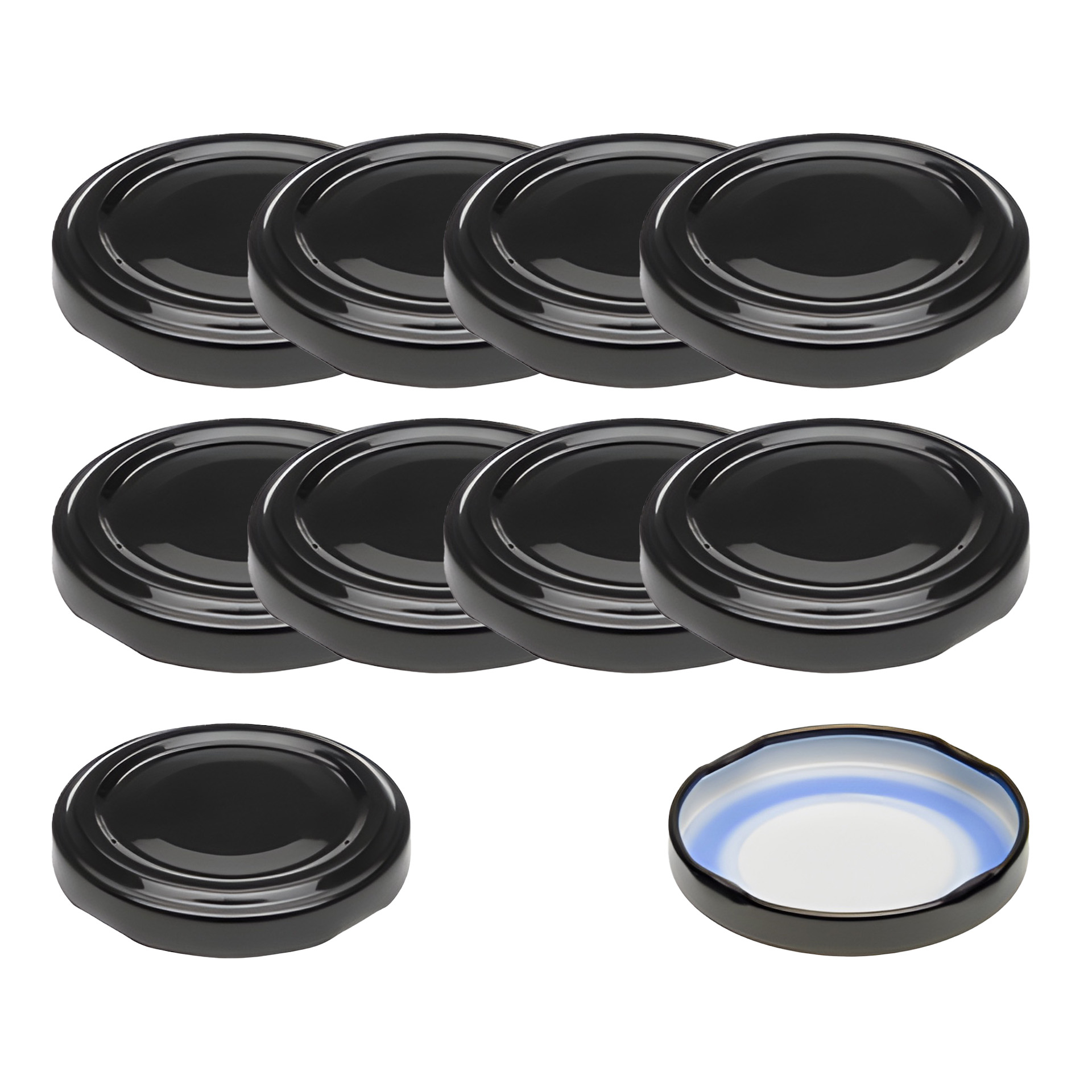 TO  48 schwarz past. BLUESEAL, 10 Stück