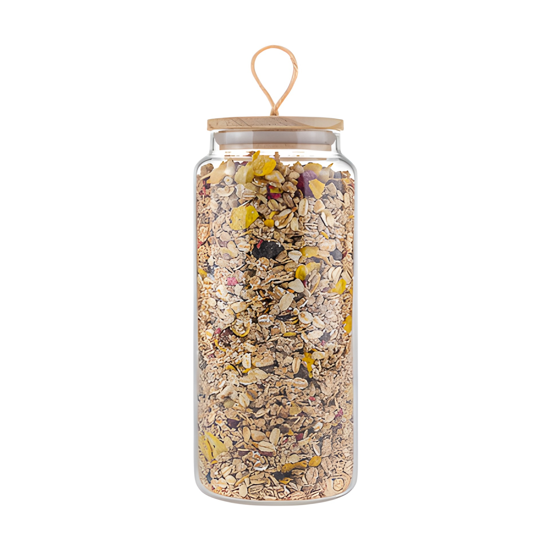 Vorratsglas 1300 ml mit Holzdeckel