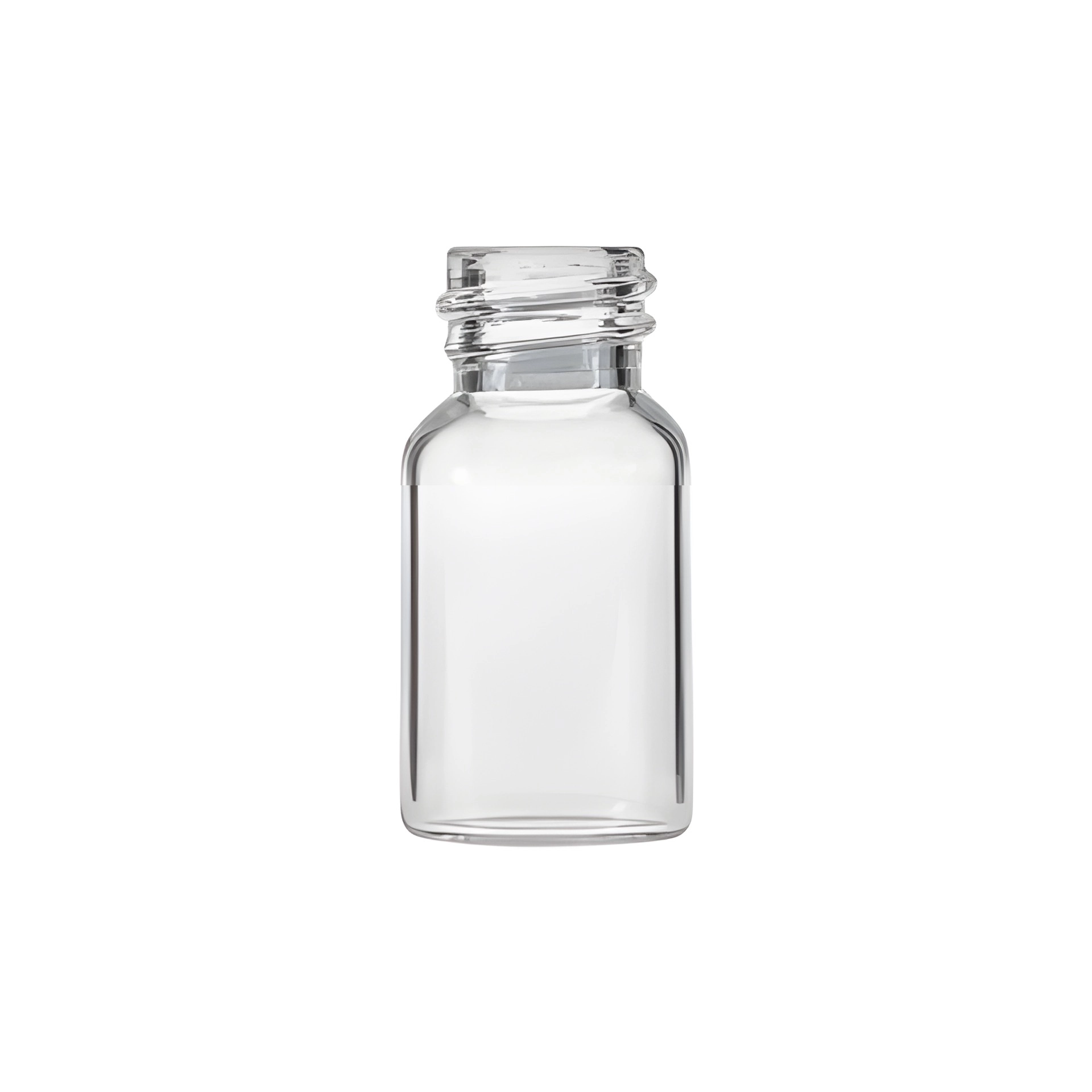Glasflasche 3 ml weiß