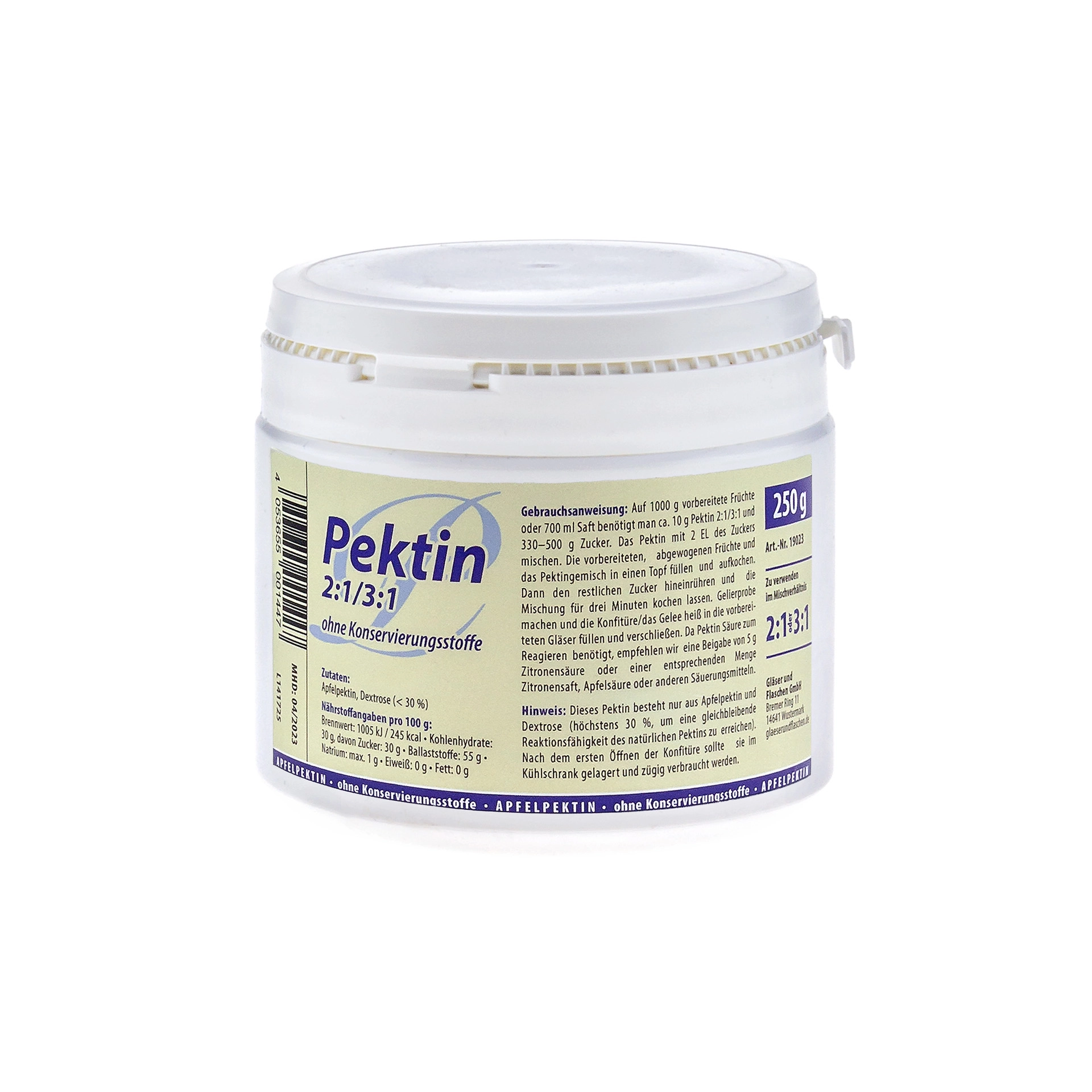 Pektin 2:1 / 3:1, 250 g