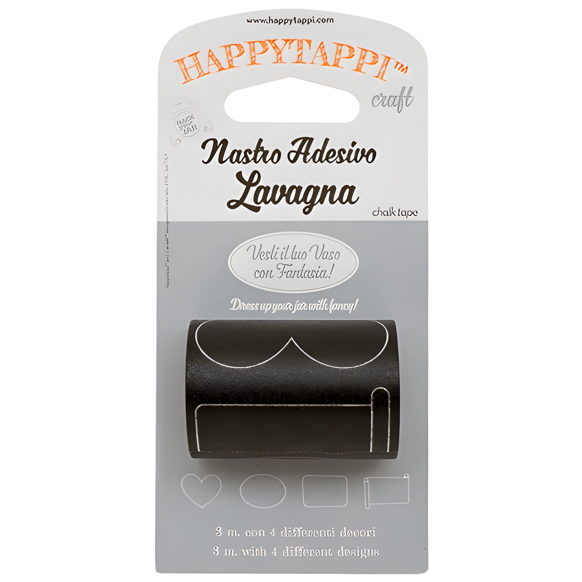 HappyTappi Tafelband selbstklebend, 3 m, 50 mm
