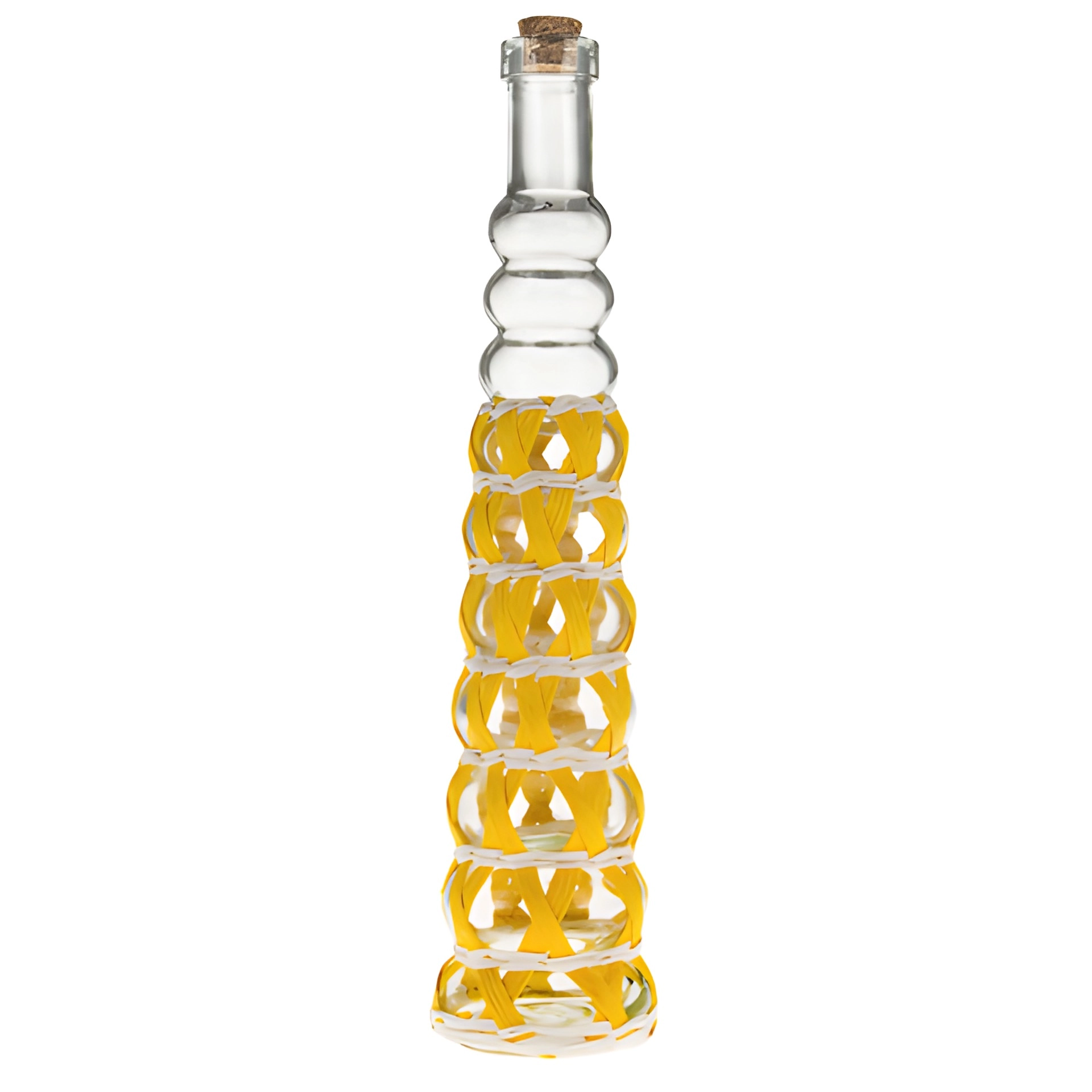 Deko-Flasche 'Hawaii' 300 ml gelb