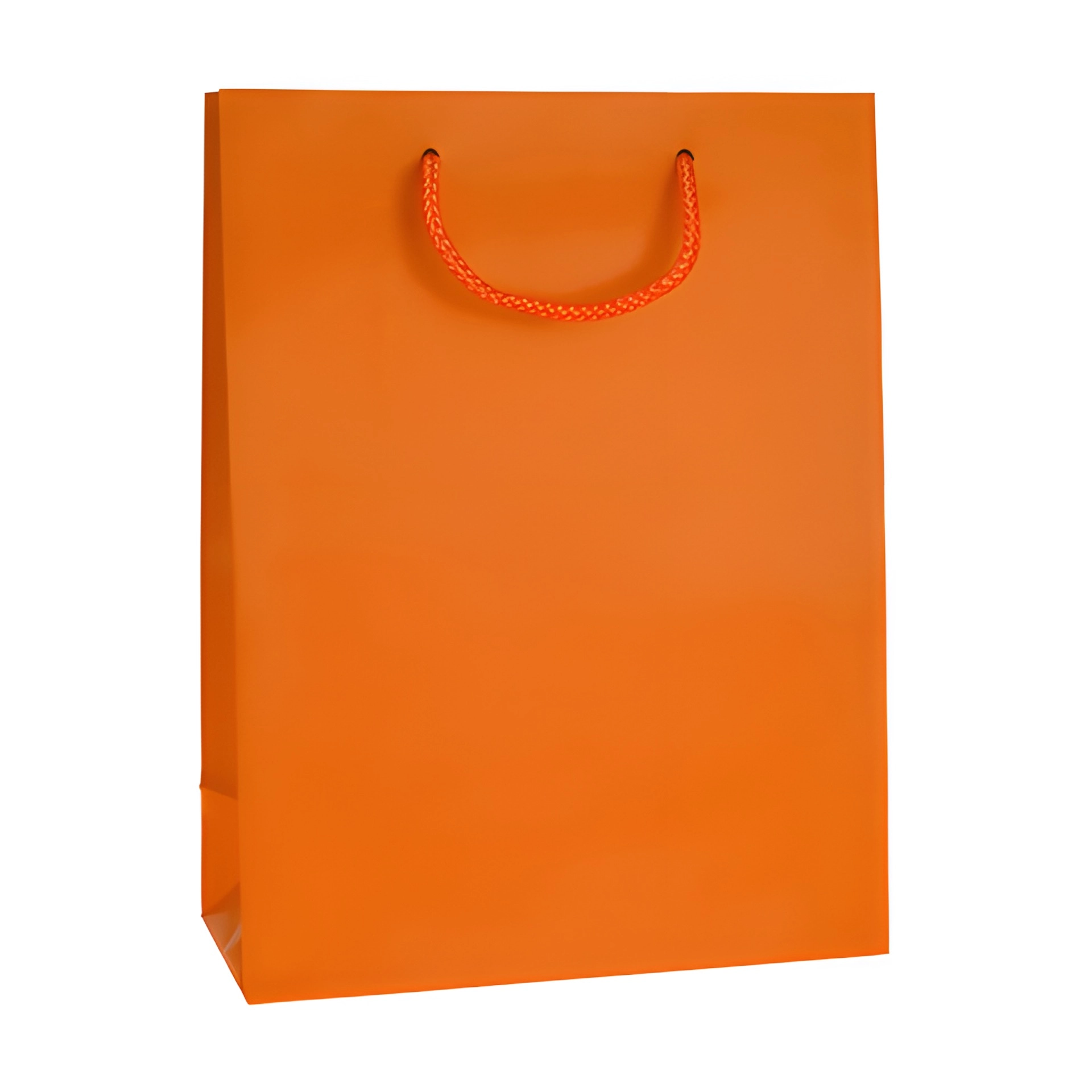 Geschenktüte orange, groß