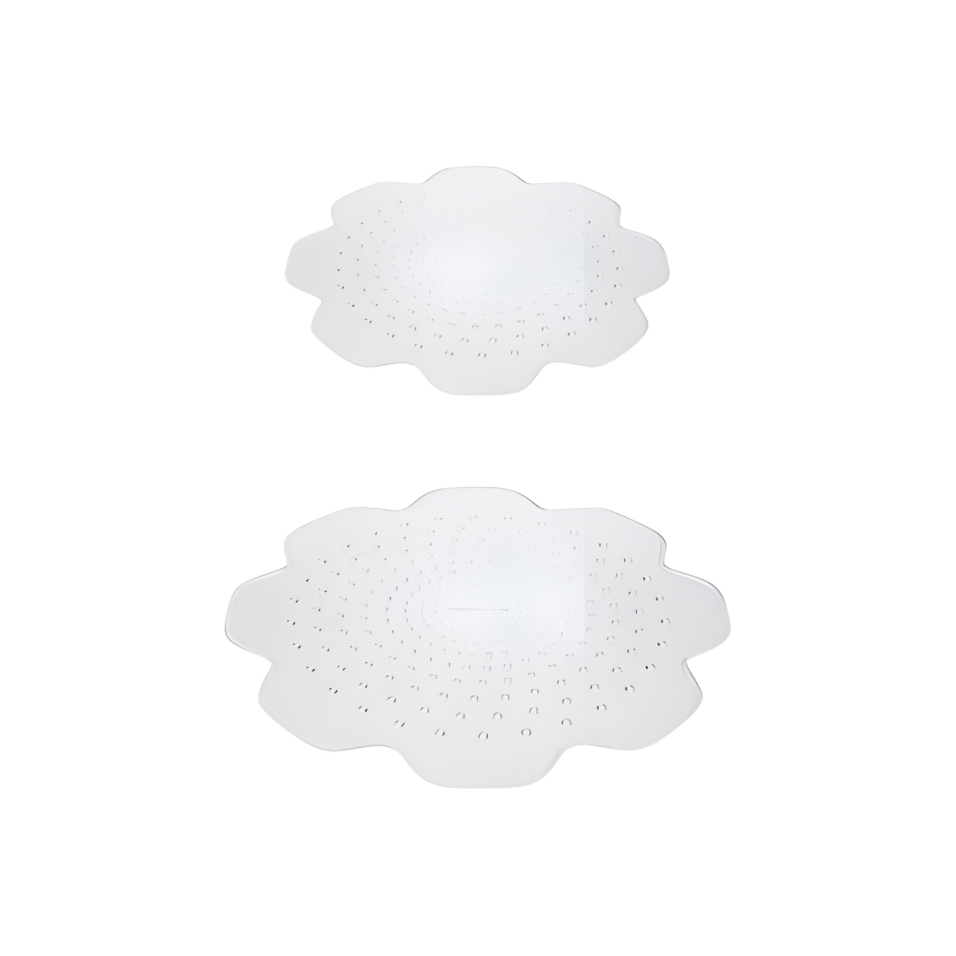 Elastische Silikon-Deckel '4Food' Ø 17 und 23 cm, 2er Set