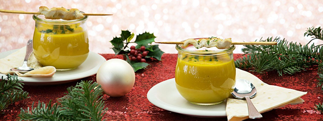 Kürbiscremesuppe
