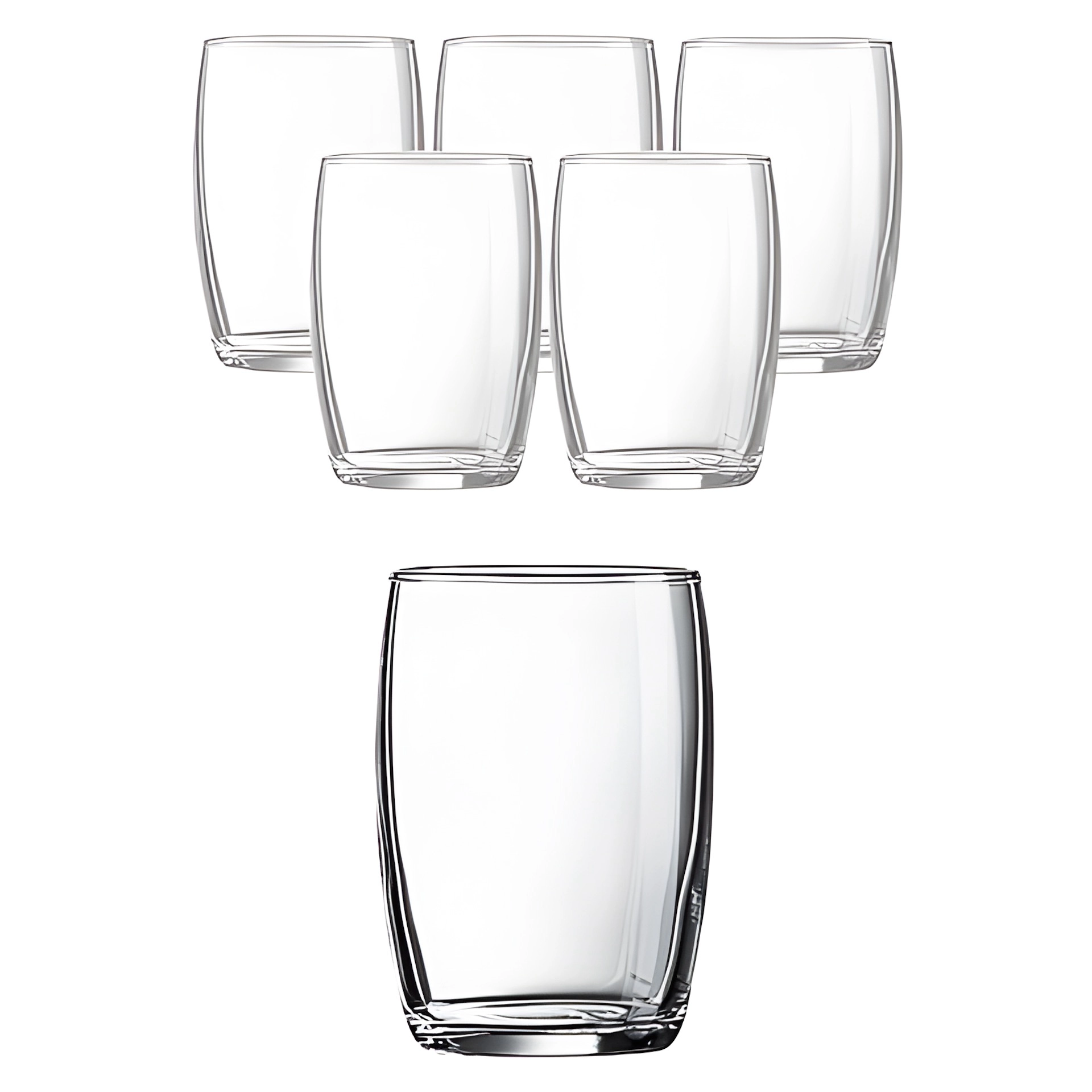 Becherglas 'Baril' 160 ml, 6er Set