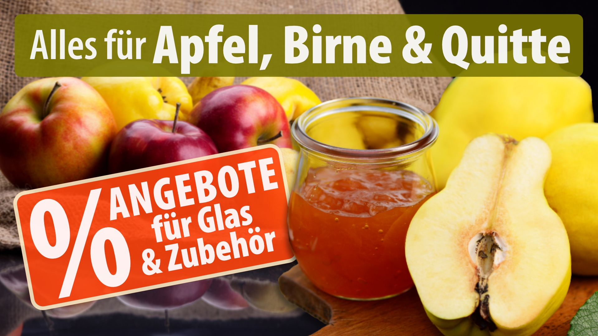 Apfel, Birne, Quitte verarbeiten 