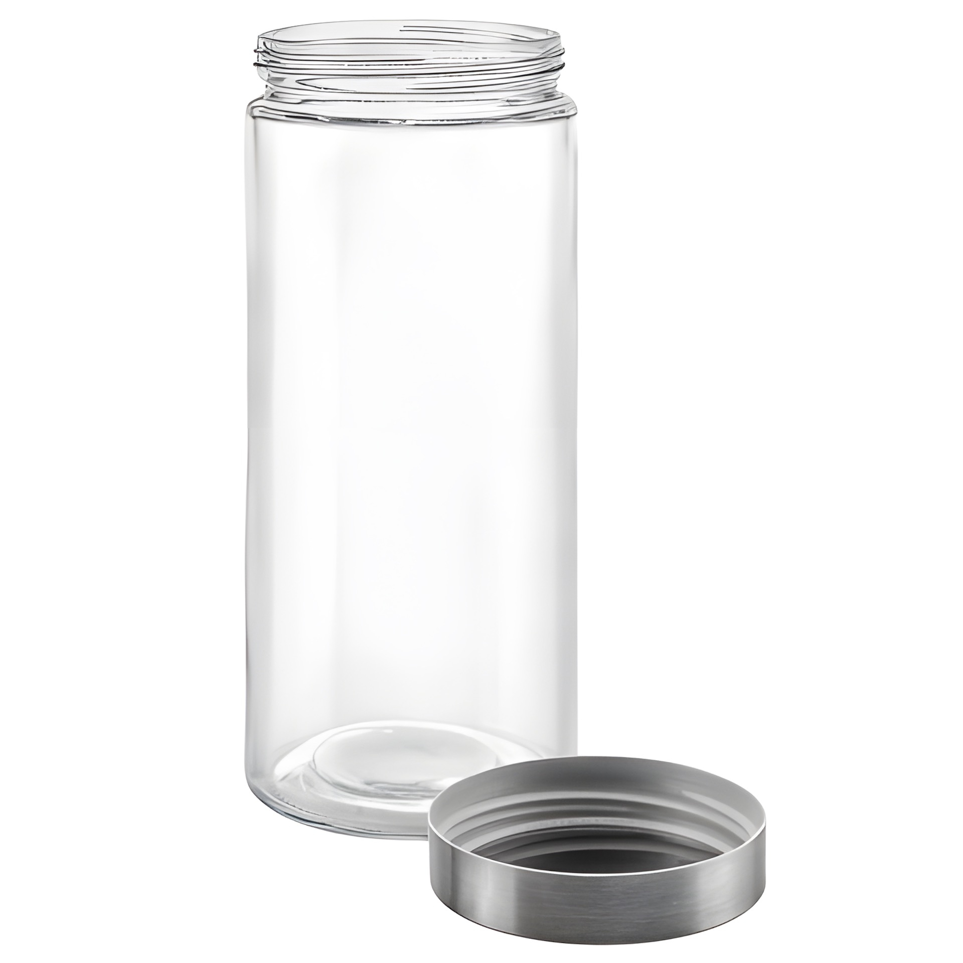 Vorratsglas 'Nobilis' 2200 ml mit Edelstahlverschluss